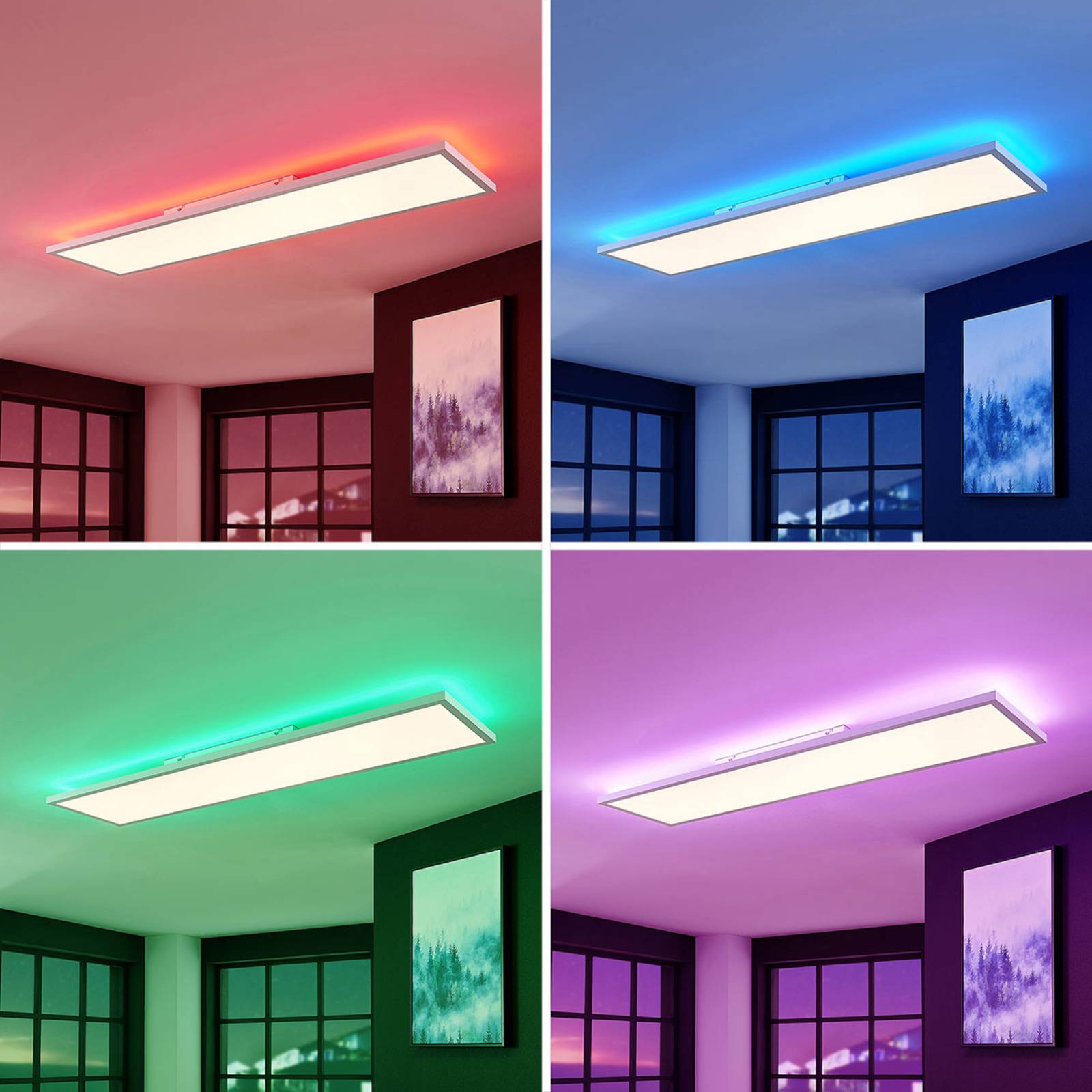 Panel LED Brenda CCT z pilotem 29,5 x 119,5 cm