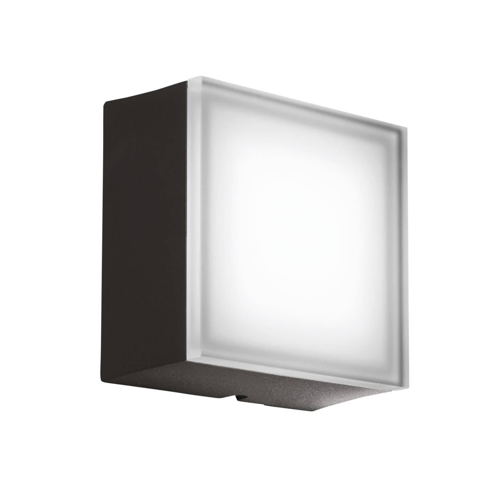 LED-Außenwandlampe 1425 graphit 12,5 x 12,5cm