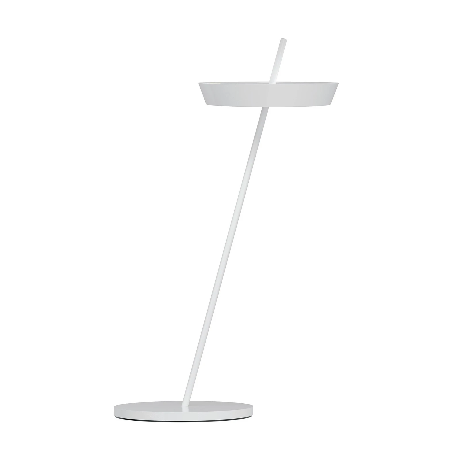 LED-Akku-Tischlampe Mahina, weiß, Höhe 36 cm, Metall, CCT