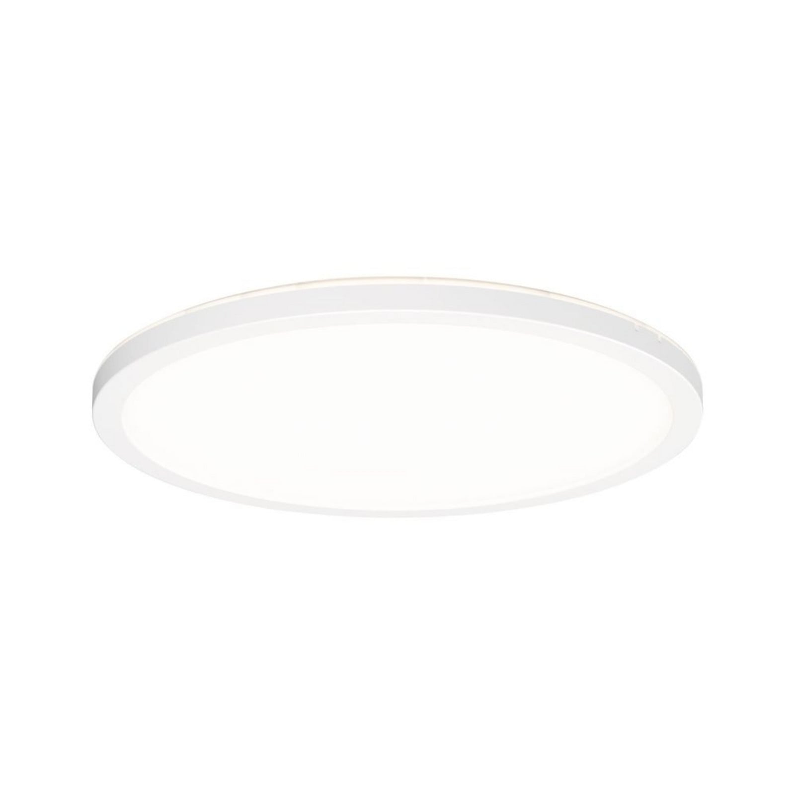 Atria Shine LED-panel, Ø 29 cm, hvid, IP44, 4000 K, med sensor, Paulmann - Plastik