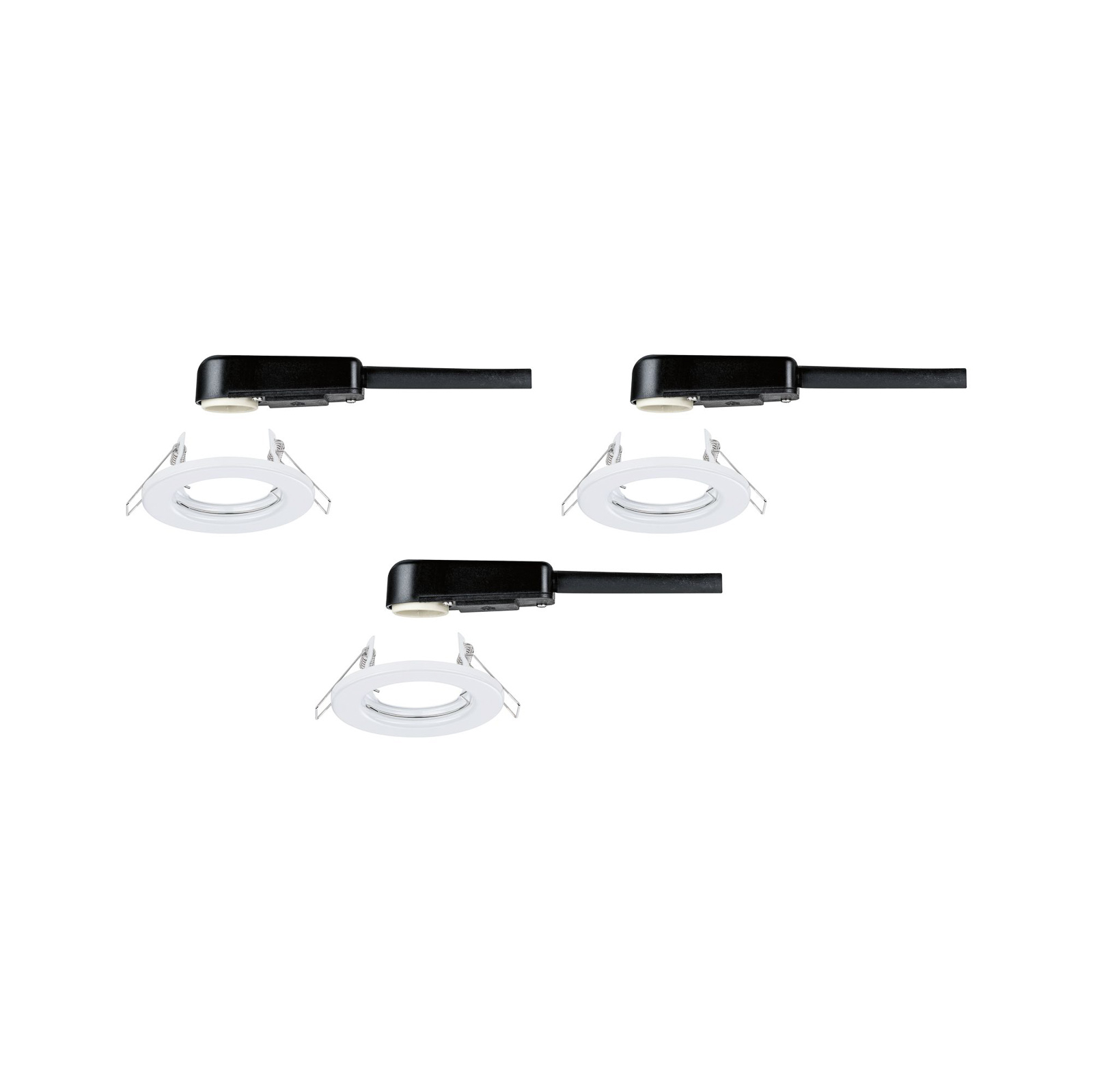 Paulmann GU10-Einbaulampe 3er-Set starr