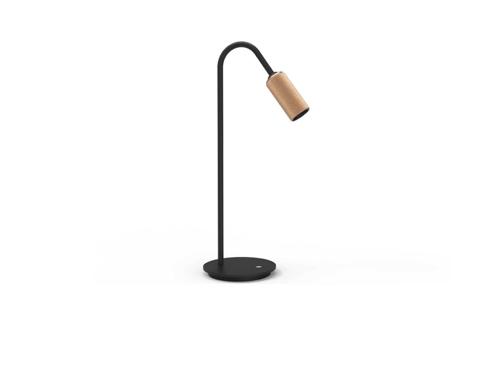 Decor T1 LED Bordlampe Dim. Sort/Messing ANTIDARK - Stue billede