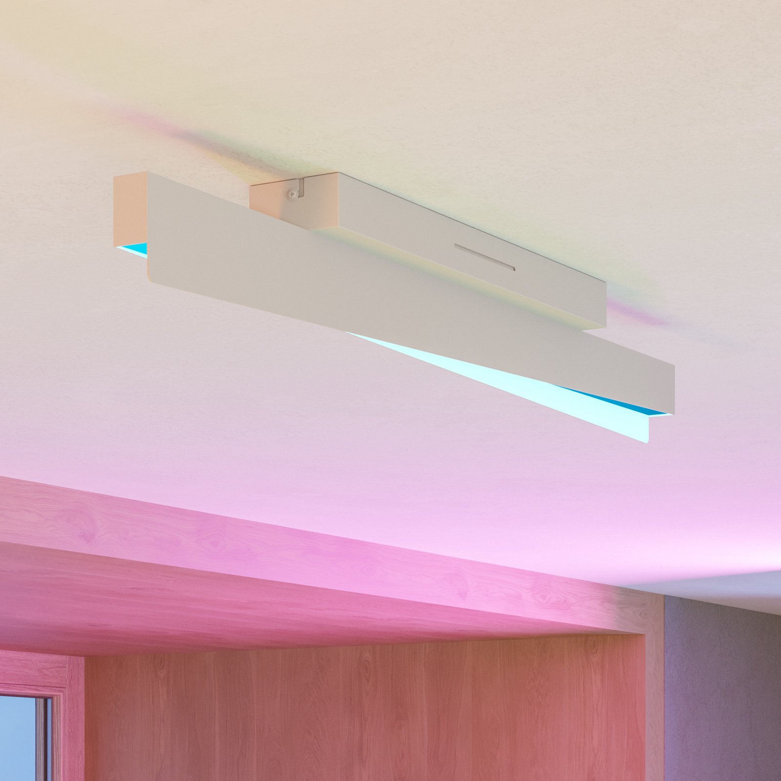 EGLO connect Smart LED mennyezeti világítás Bolognano-Z, szürke