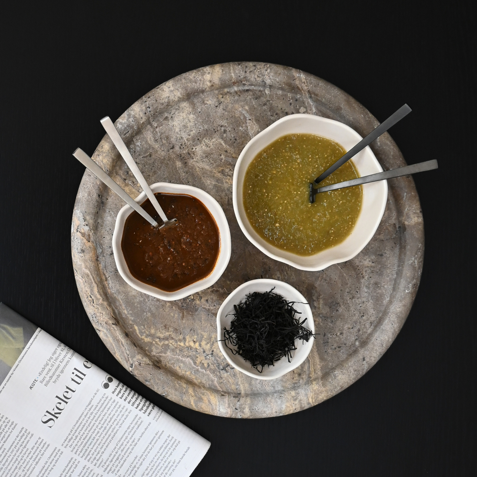 Miska Native, wysokość 7 cm, zestaw 2 sztuki, biała – 101 Copenhagen