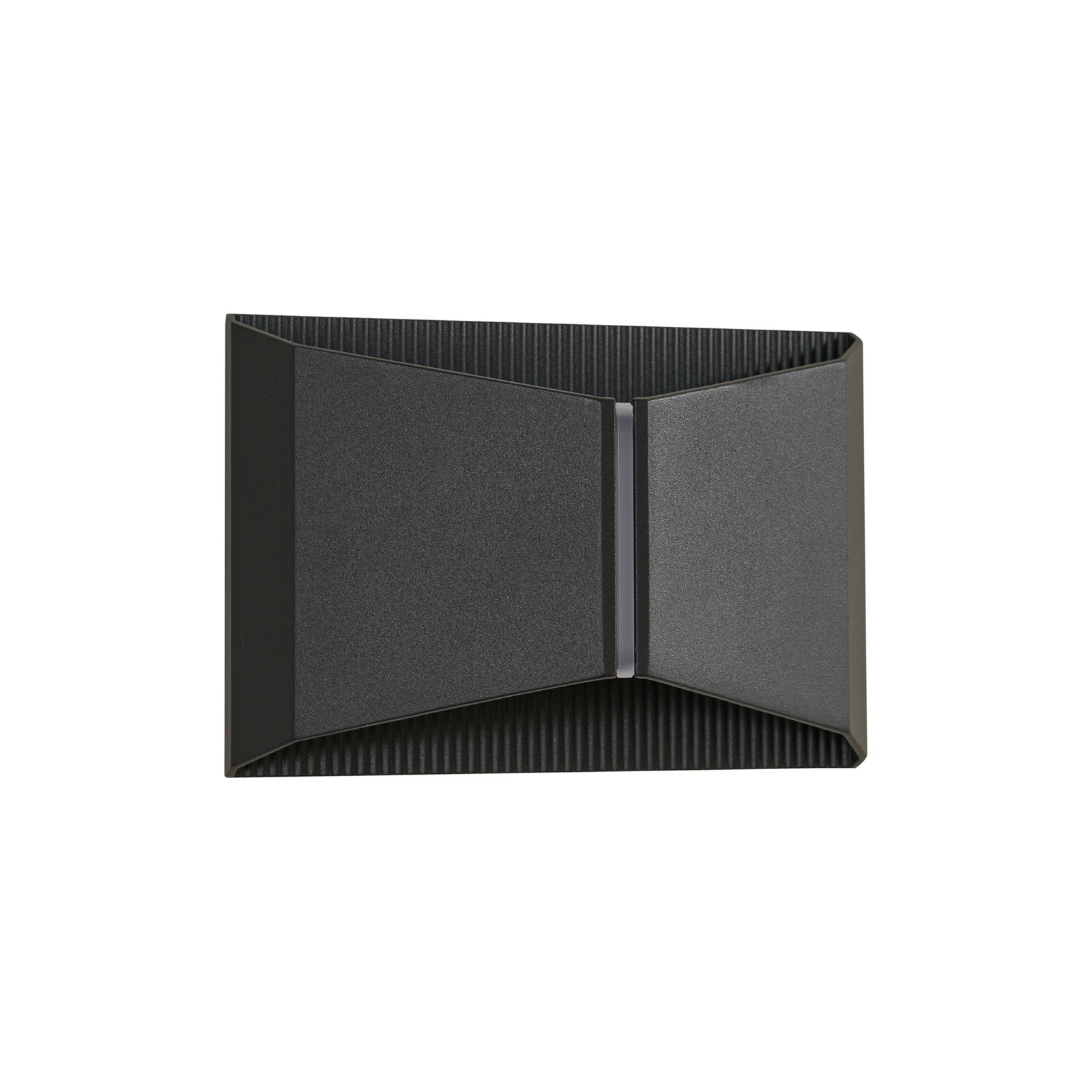 Lindby LED-Außenwandleuchte Anlira, schwarz, Up & down, IP65
