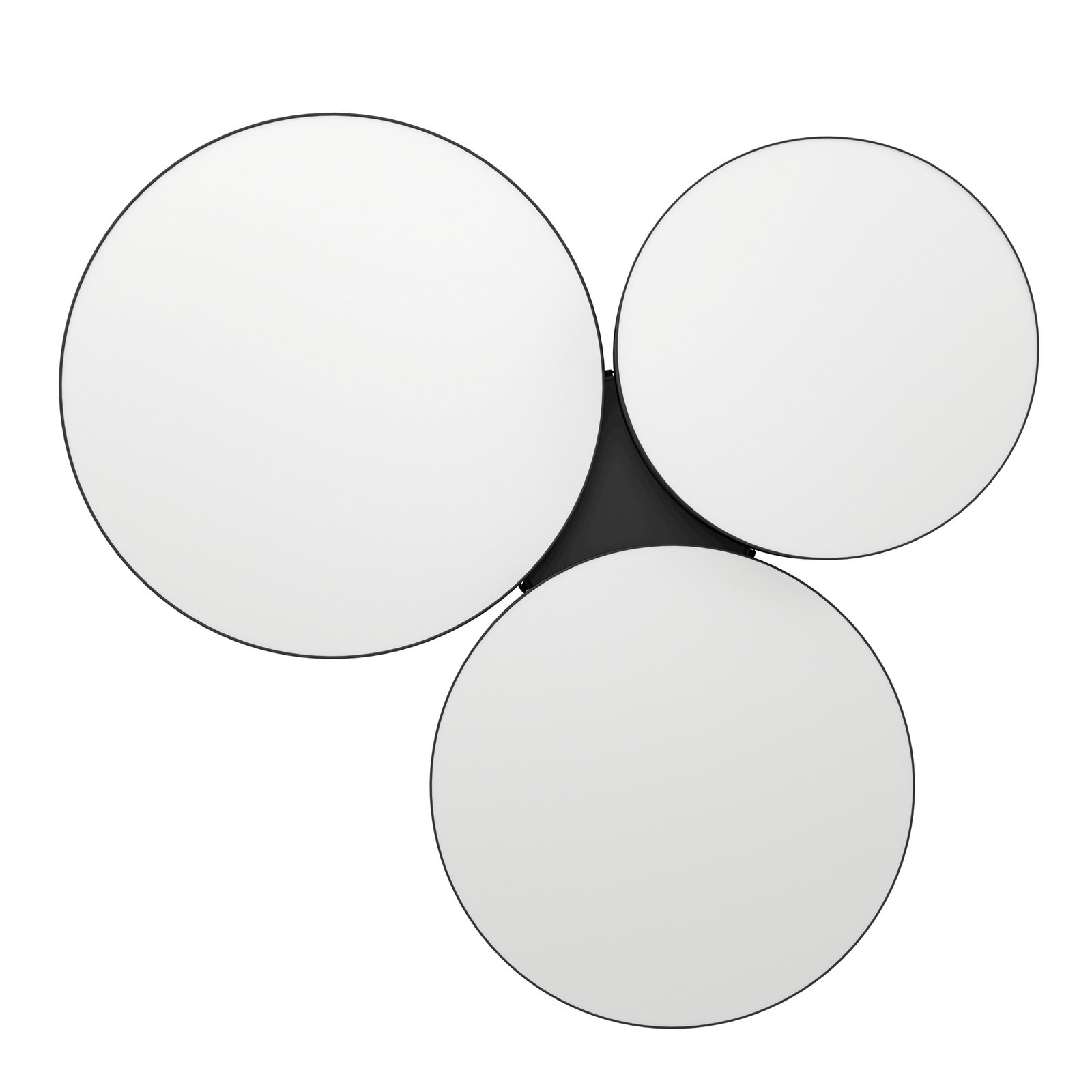 EGLO connect pametna LED stropna svetilka Barbano-Z, črna