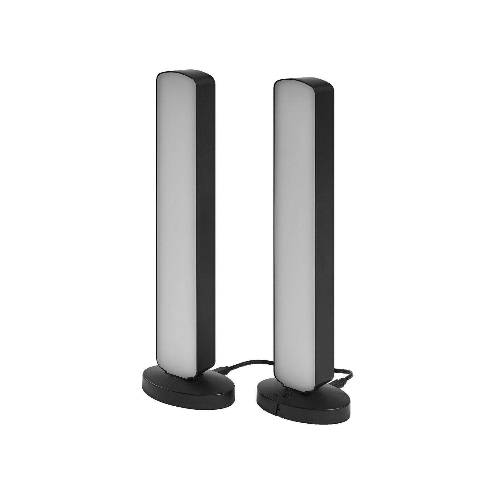 OSRAM SMART+ WiFi Tischlampe MOOD LIGHT, schwarz RGB CCT 2er