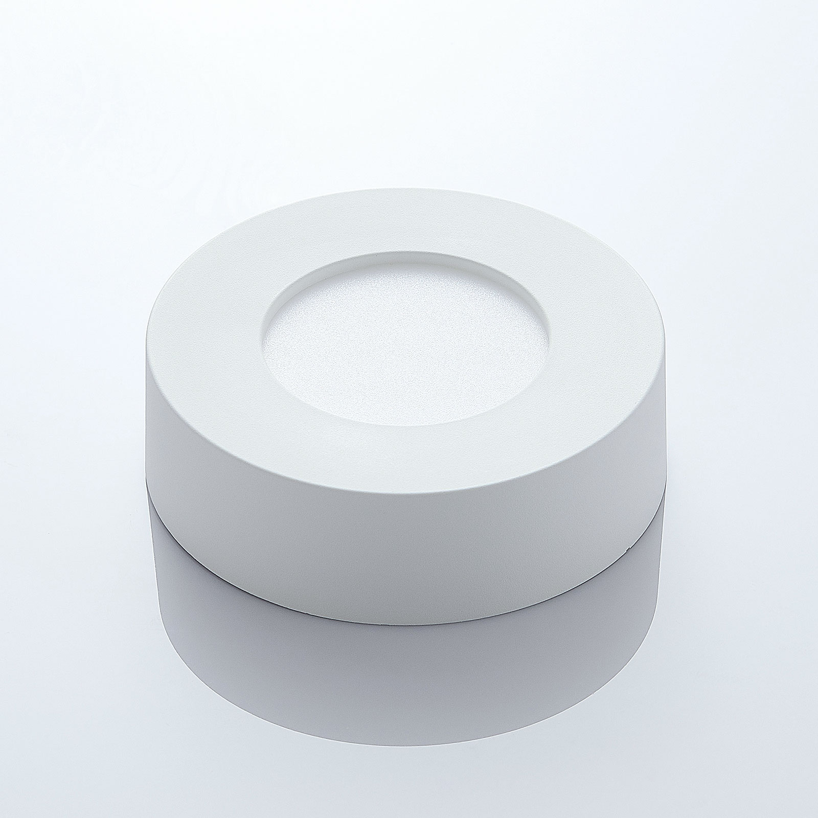Stropné LED svietidlo Marlo biele okrúhle 12,8cm