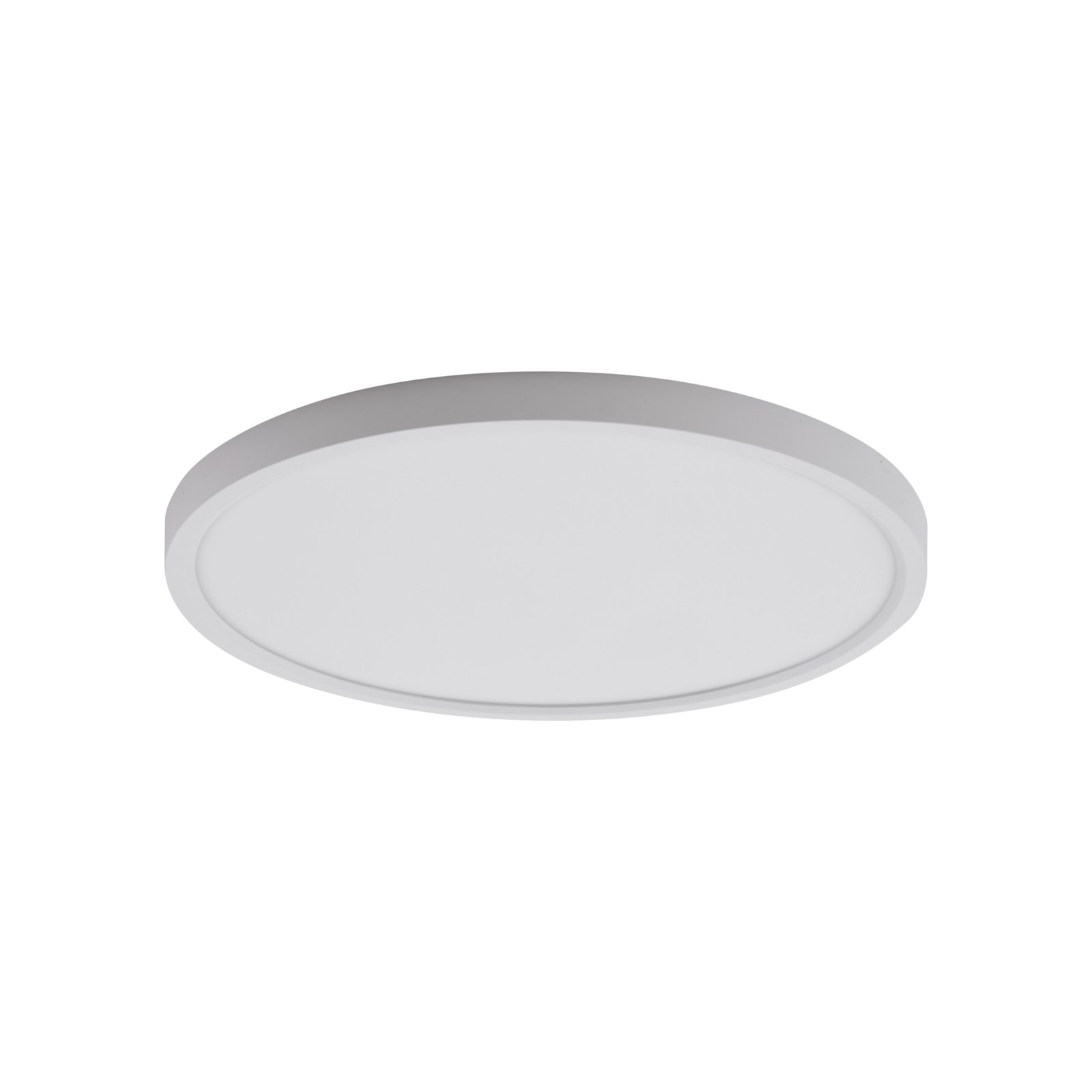 Lindby LED-Deckenleuchte Deika, 30 cm, weiß, Kunststoff, CCT