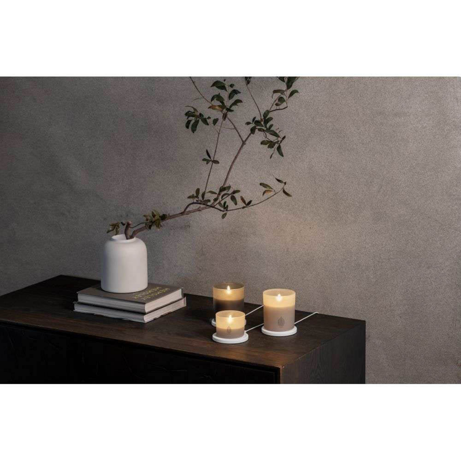 Dobíjecí LED Základna Round USB-C 10x10 cm White - Uyuni Lighting