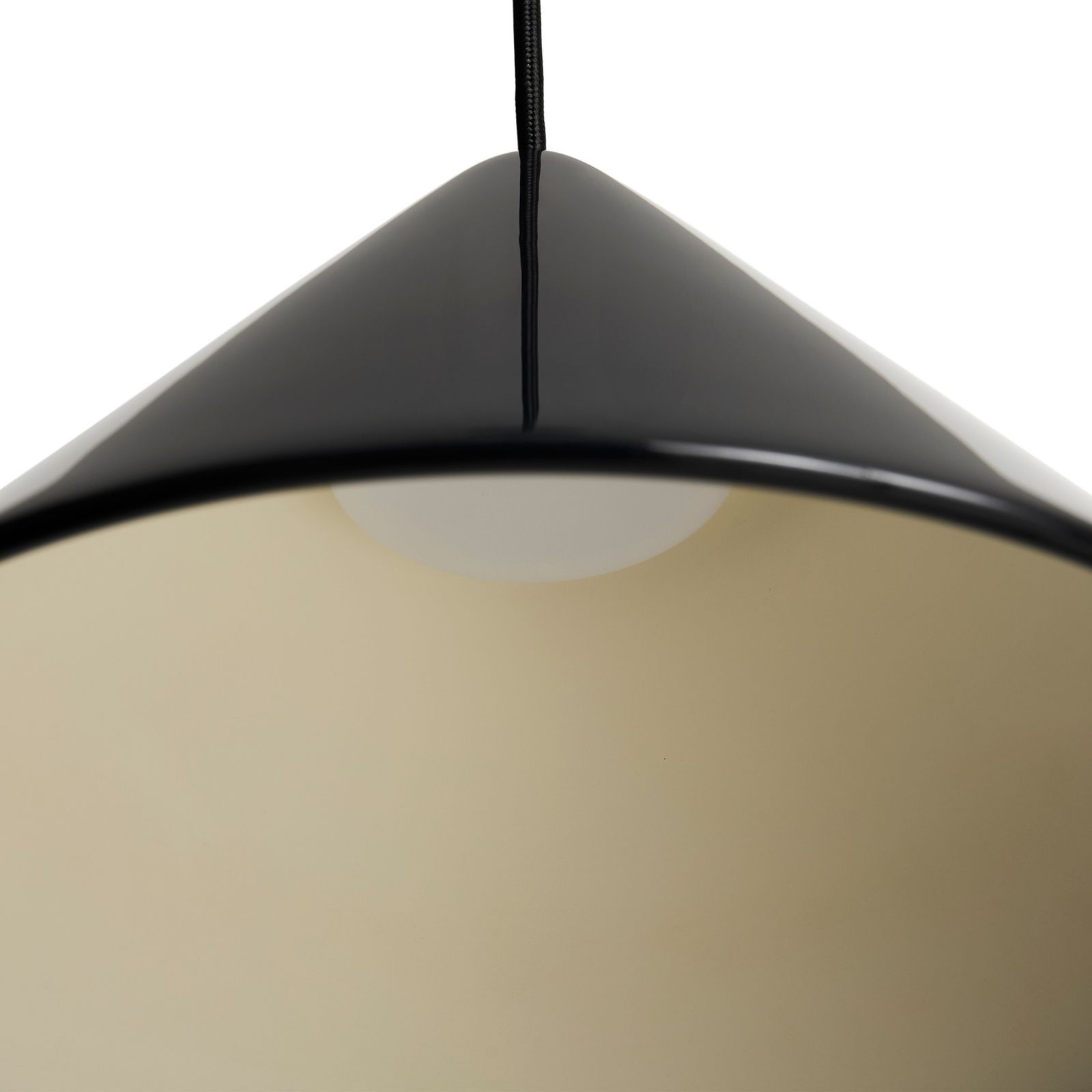 Závěsné světlo Compass, černé, Ø 26 cm, GX53 – HAY