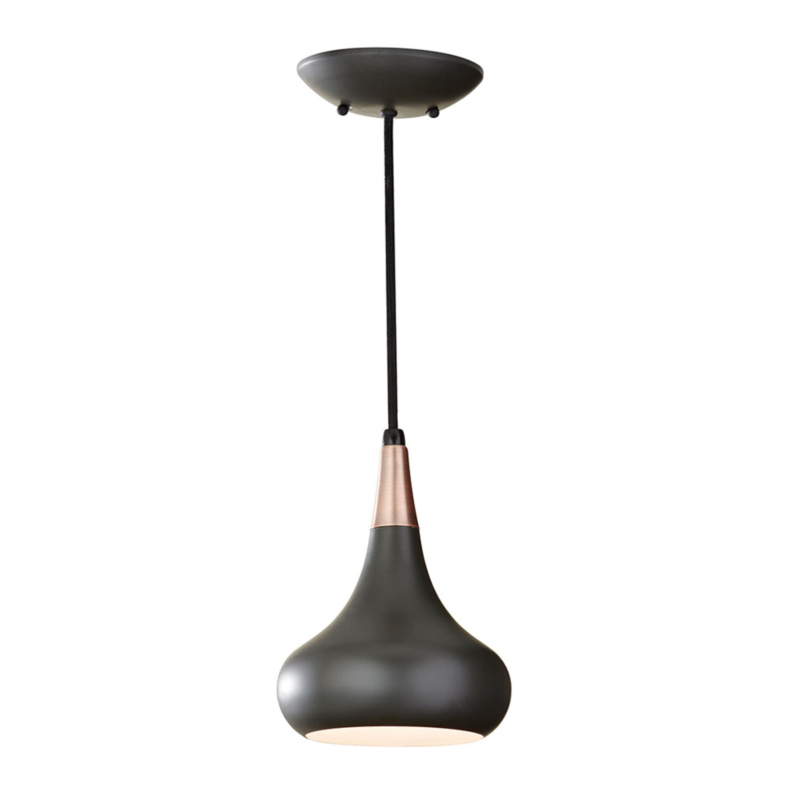 Beso pendant light dark bronze Ø 17.9 cm