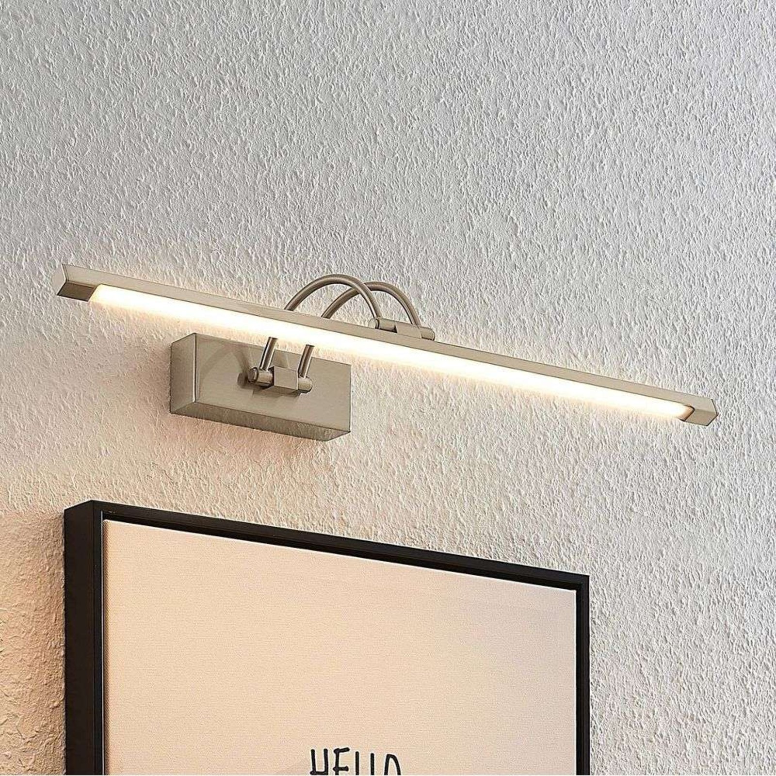 Felena LED Vägglampa Satin Nickel - Lucande