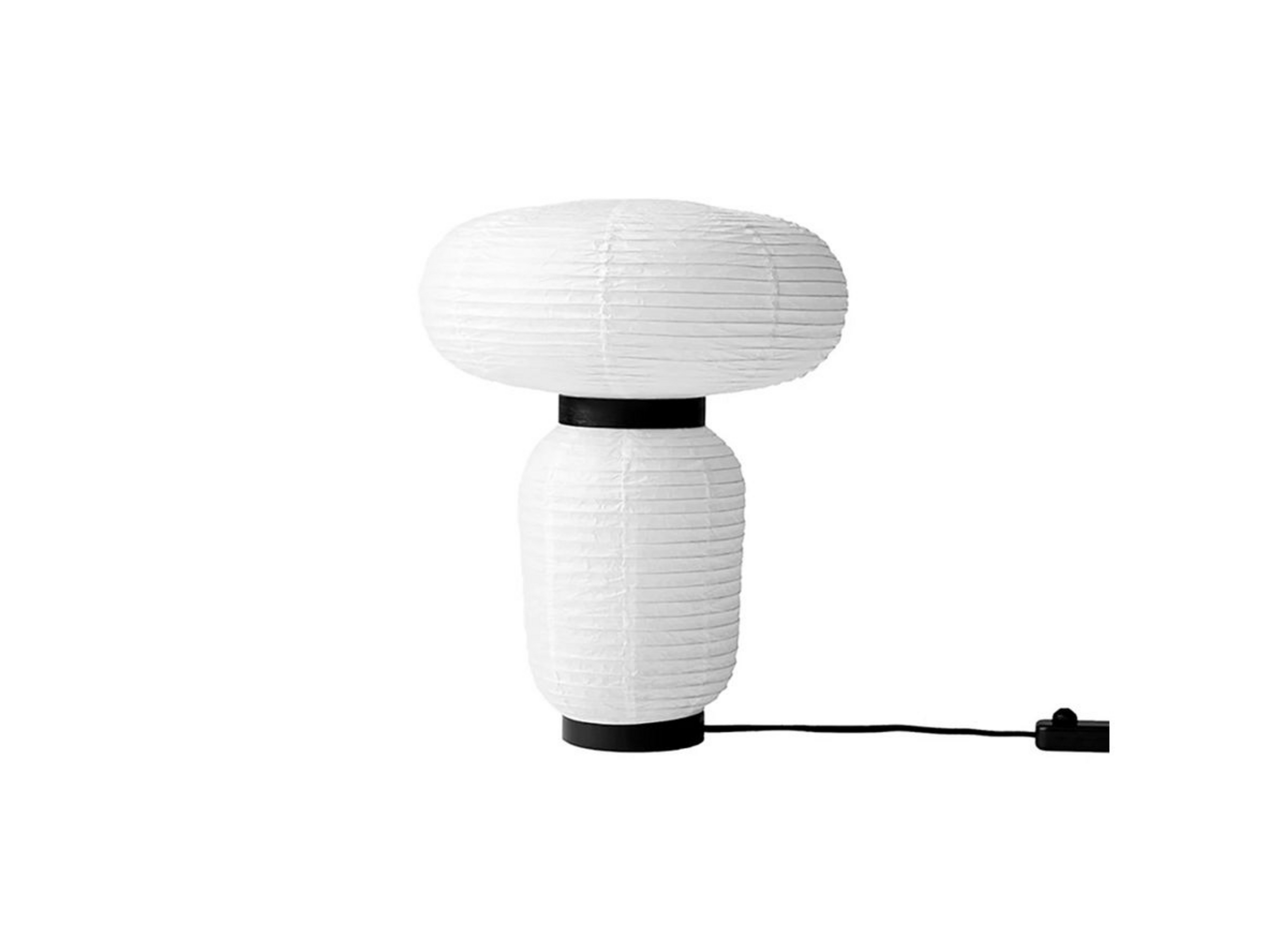 Lampa stołowa Formakami JH18 w kolorze kości słoniowej/czarnym – &Tradition
