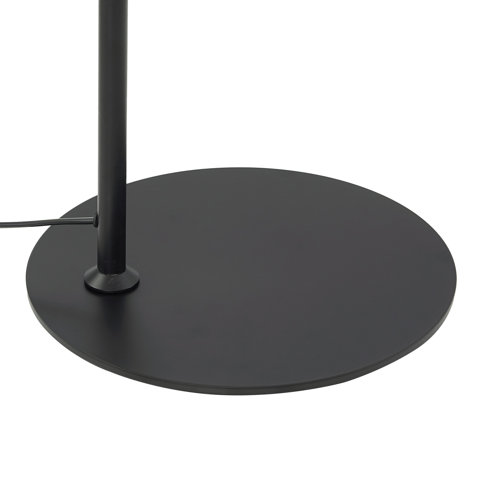 Lindby vloerlamp Corali, zwart, metaal, hoogte 176,5cm