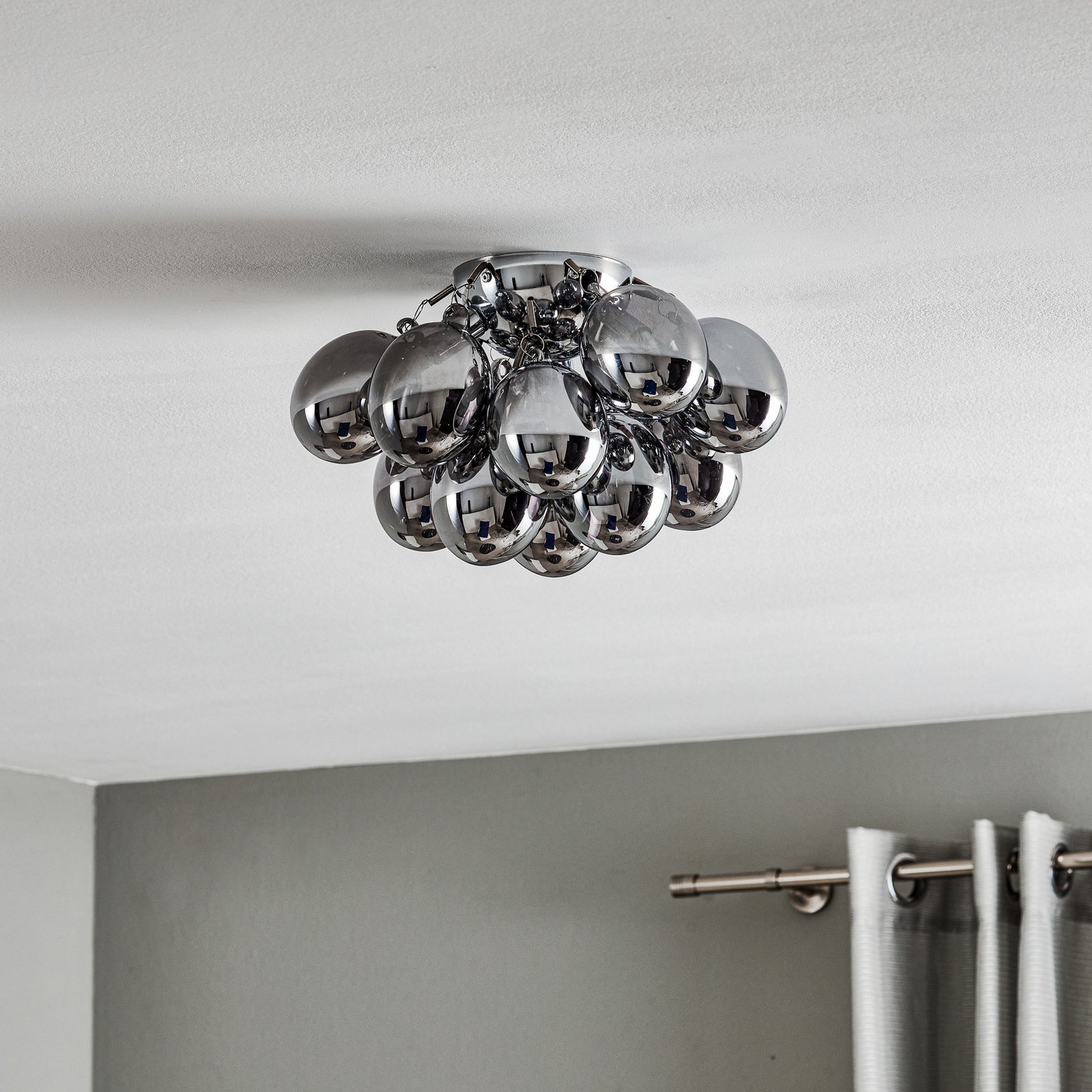 Gross Ceiling Lamp Ø30 Smoke Grey - By Rydéns