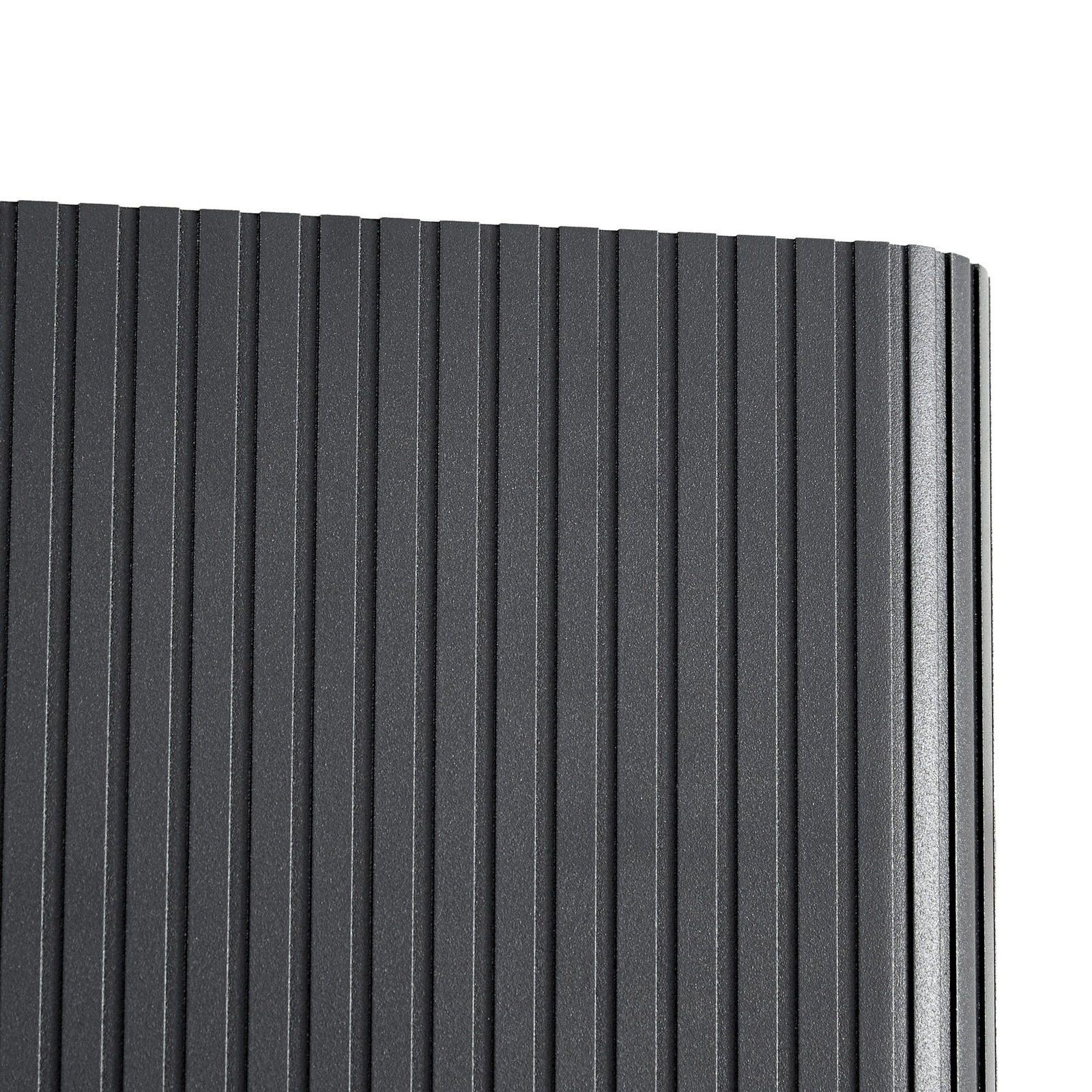 Lucande Raija LED outdoor wall lamp, anthracite, height 19 cm, CCT