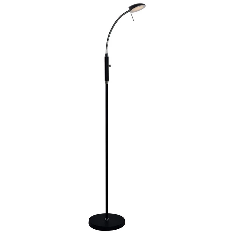 Halo Design - Vegas Floor Lamp w/Dimmer Black