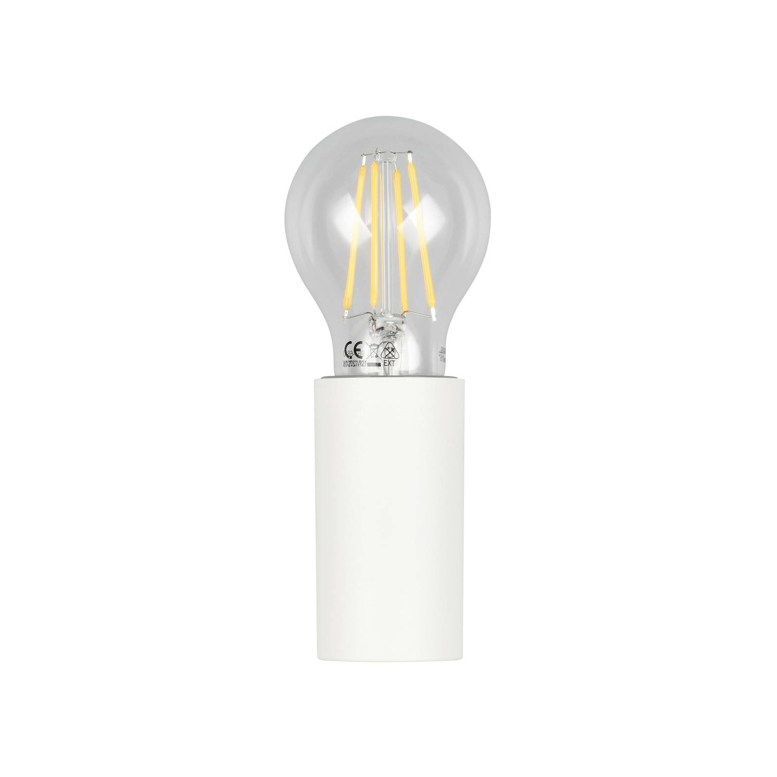  Trio Lighting Trio Lighting Pratella Bathroom Wall Lamp, Width 4 Cm, White, Plastic, Ip44 