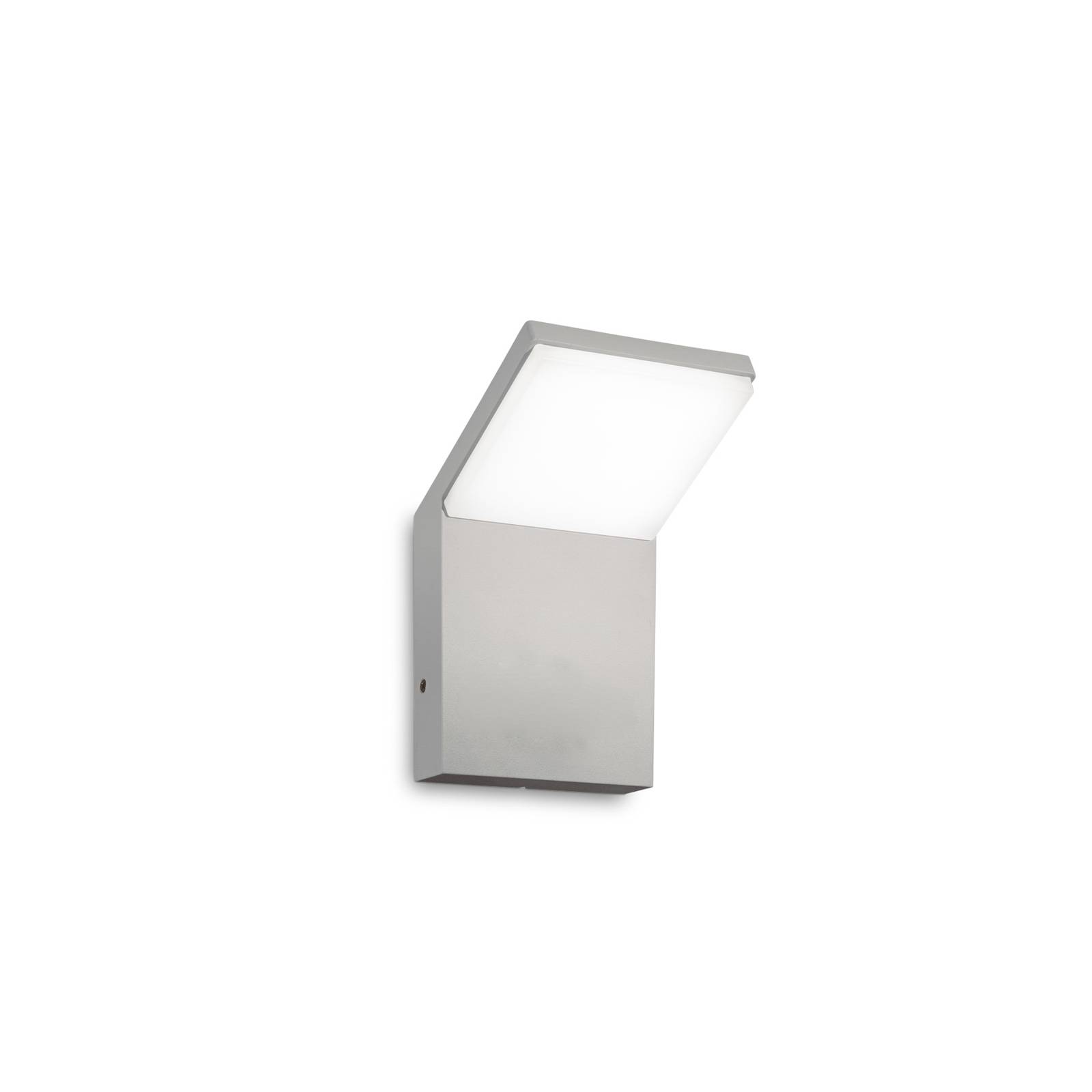 Ideal Lux LED-Außenwandleuchte Style grau Aluminium, 3.000 K günstig online kaufen