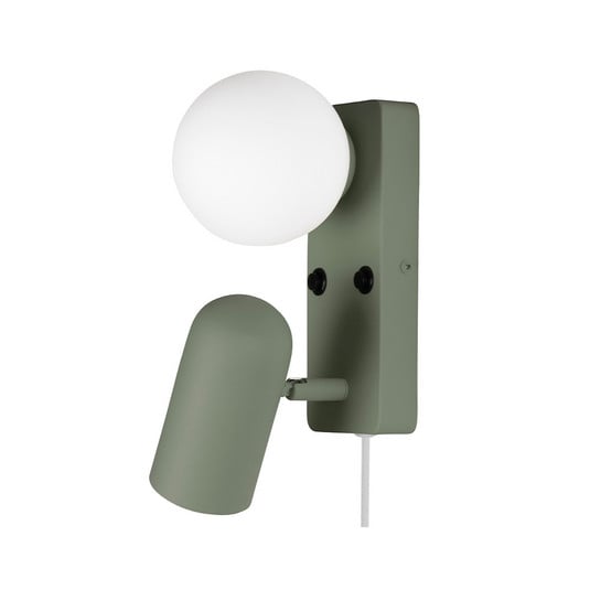 Doppio Vegglampe Grønn - Globen Lighting
