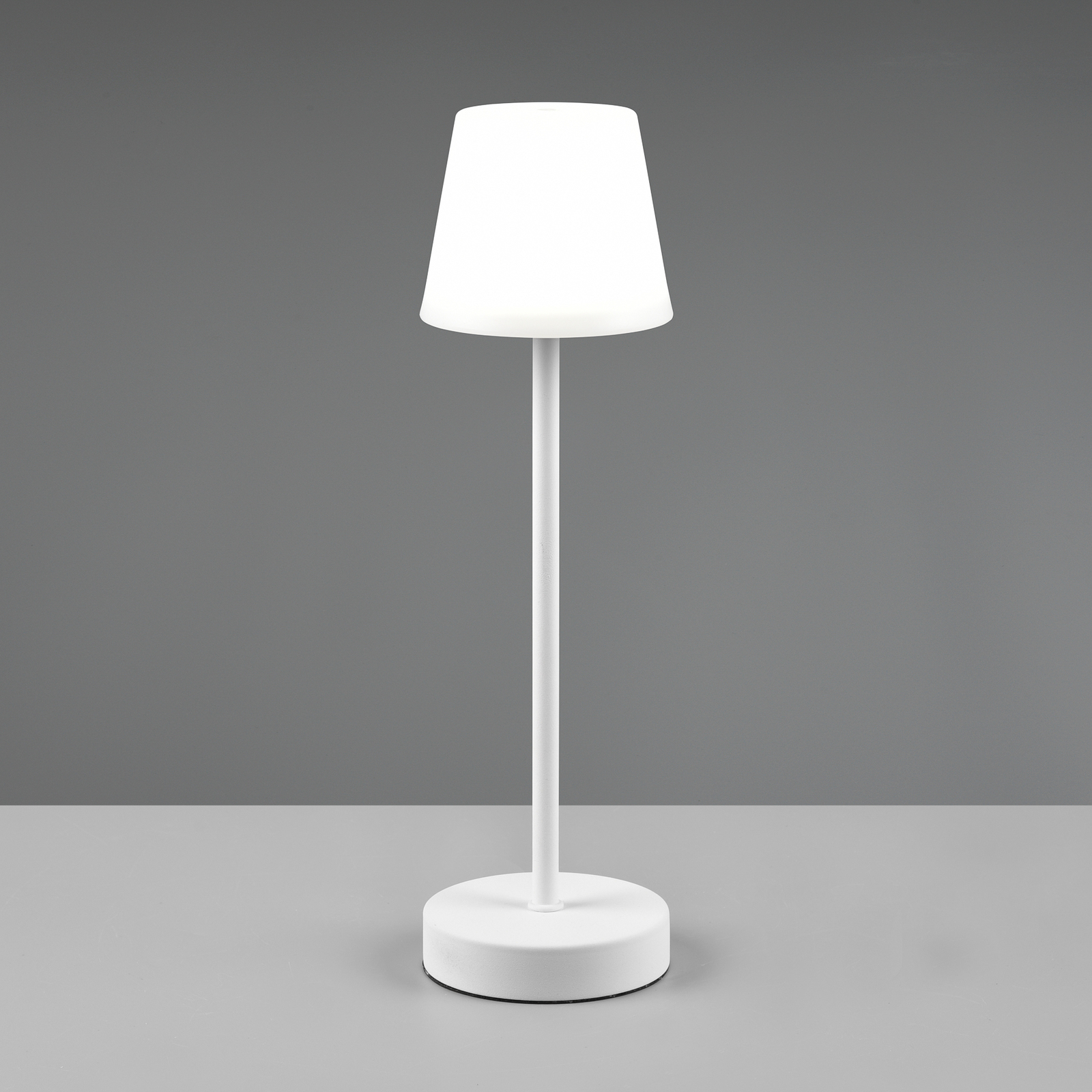 Lampada LED tavolo Martinez, dimmer e CCT, bianco