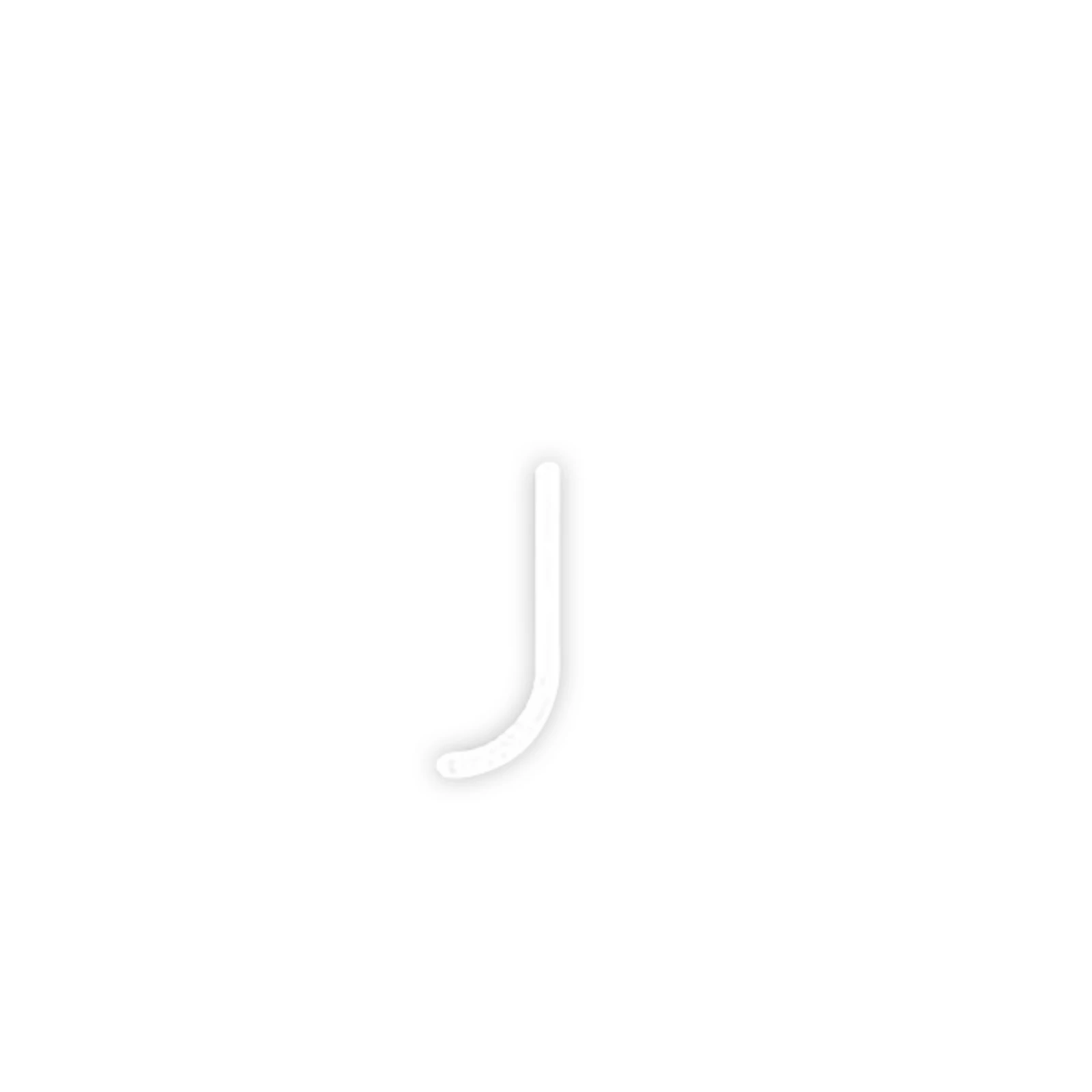 Artemide Alphabet of Light parete minuscola j