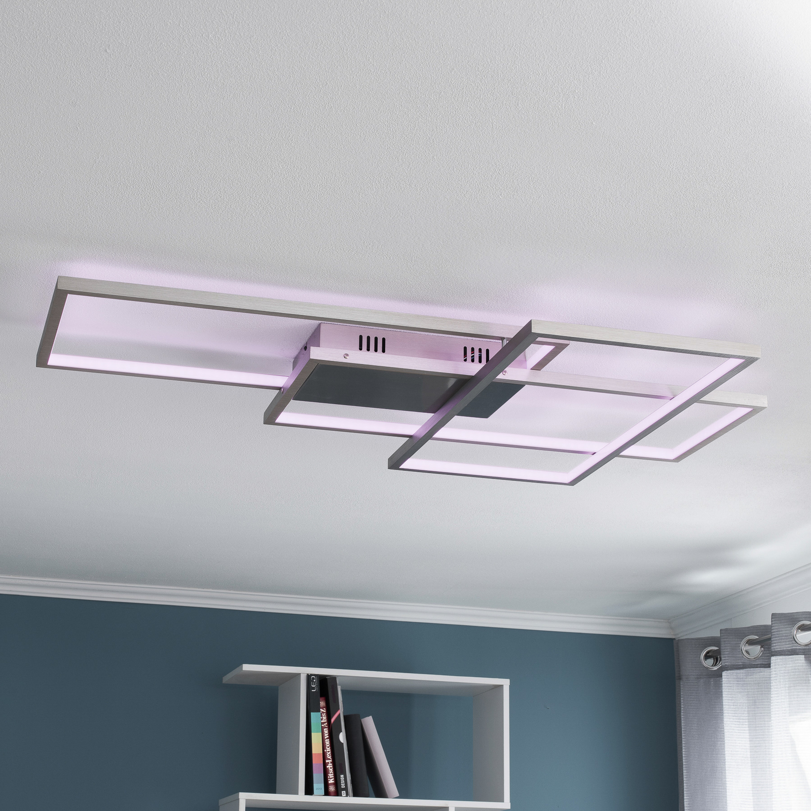 Lindby Charis LED plafondlamp, WiZ, app RGBW, 39 W