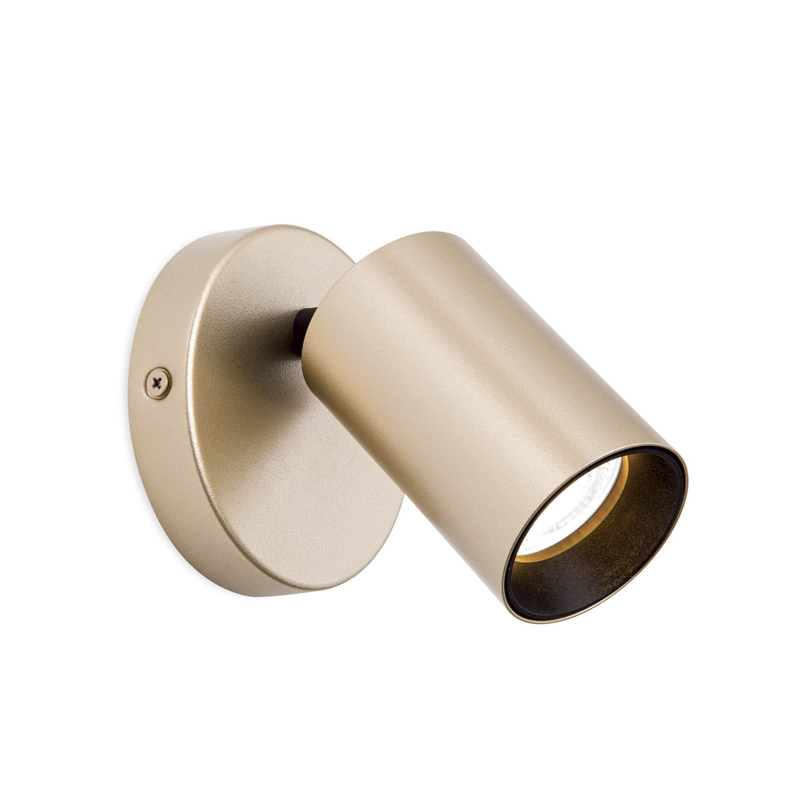 Spotlight Sean, gold-coloured, metal, swivel, GU10