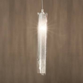 Terzani Frame hanging light, metal glass lampshade
