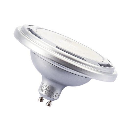 Arcchio LED-heijastin GU10 ES111 11,5W hopea 3000K himmennettävä