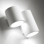 Arta wall light with two cylinders