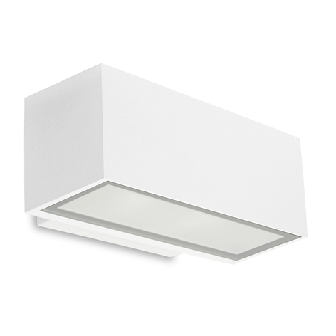 LEDS-C4 Afrodita Außenwandlampe, down, weiß