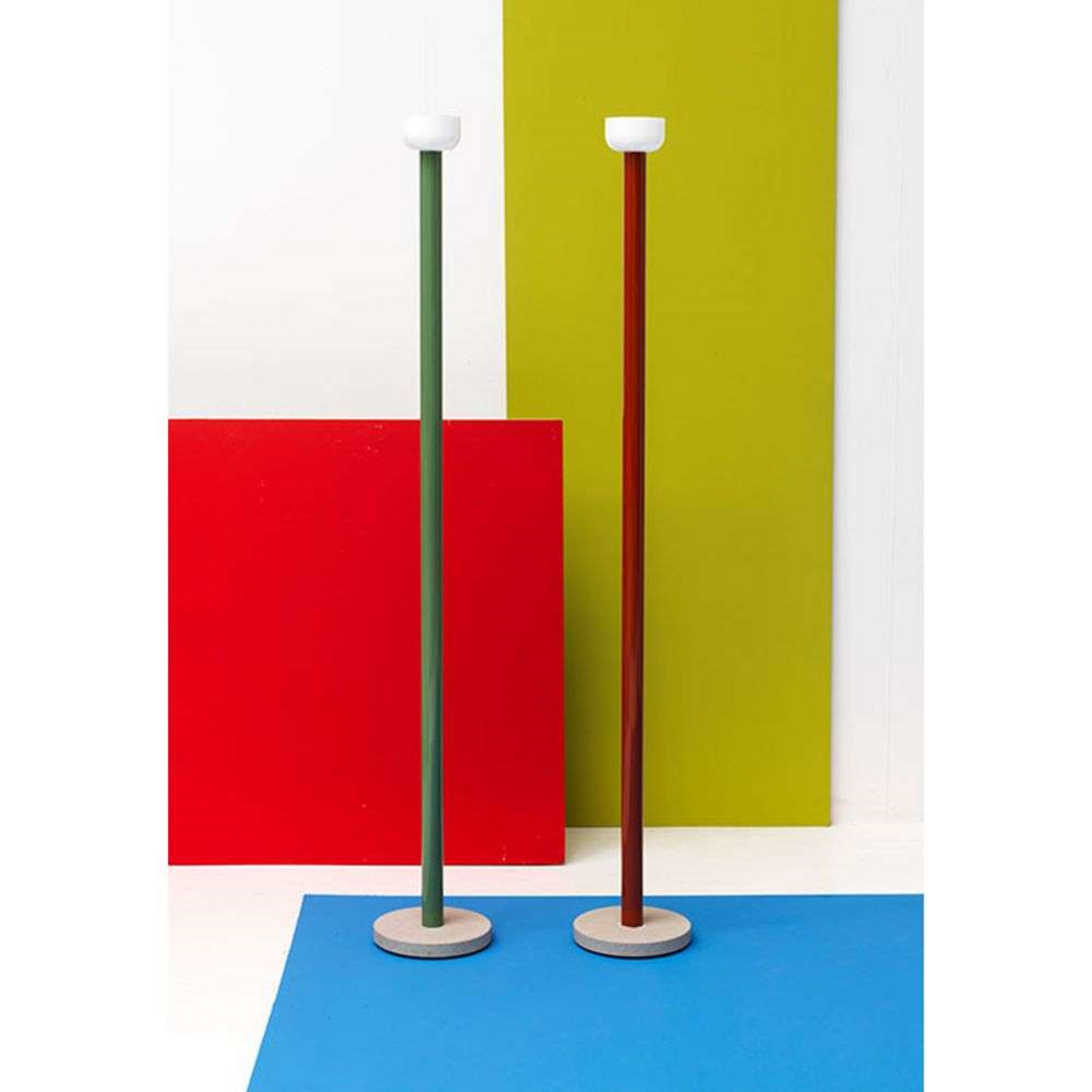 Bellhop Lampadar Green/White - Flos