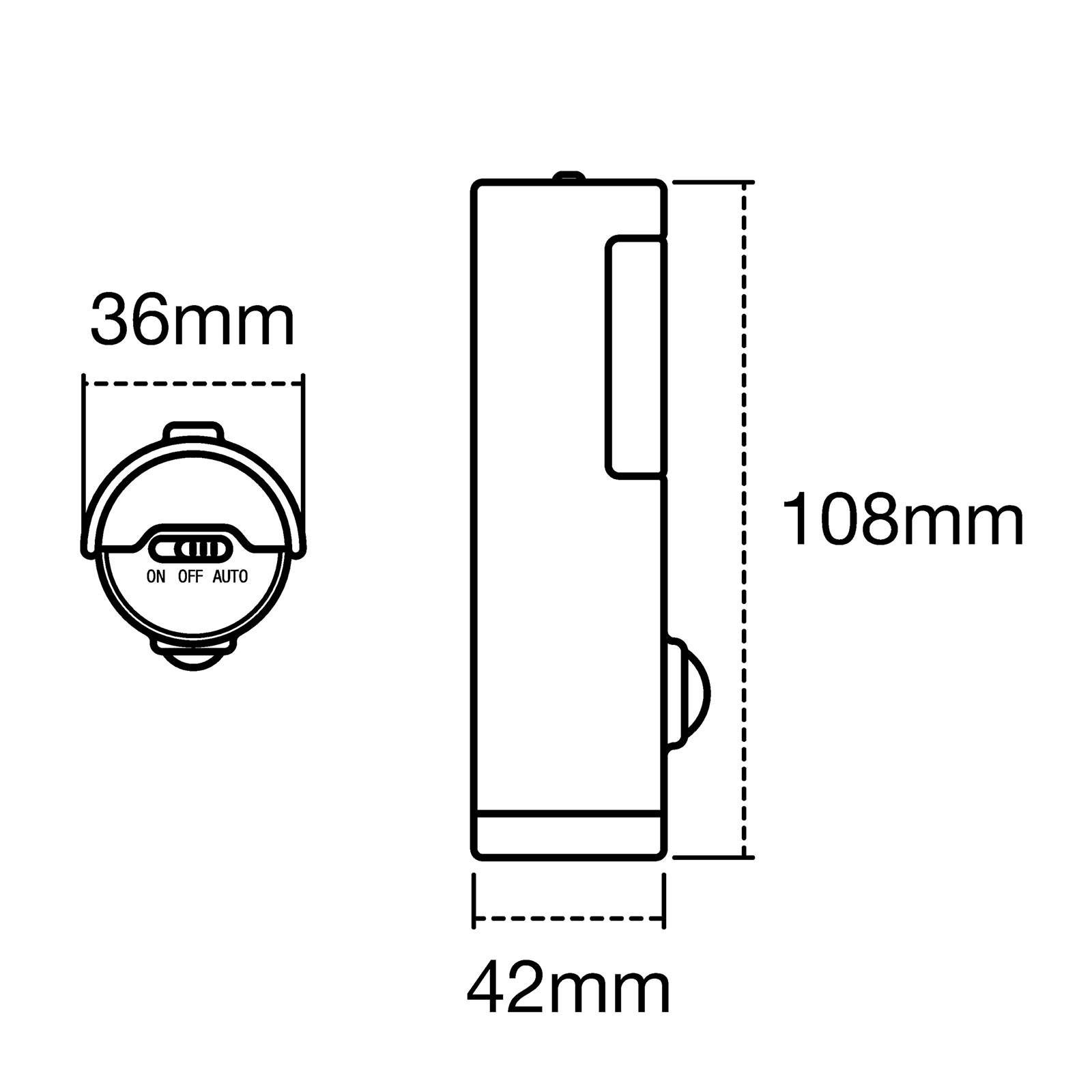 LEDVANCE Nightlux Torch veilleuse LED blanche