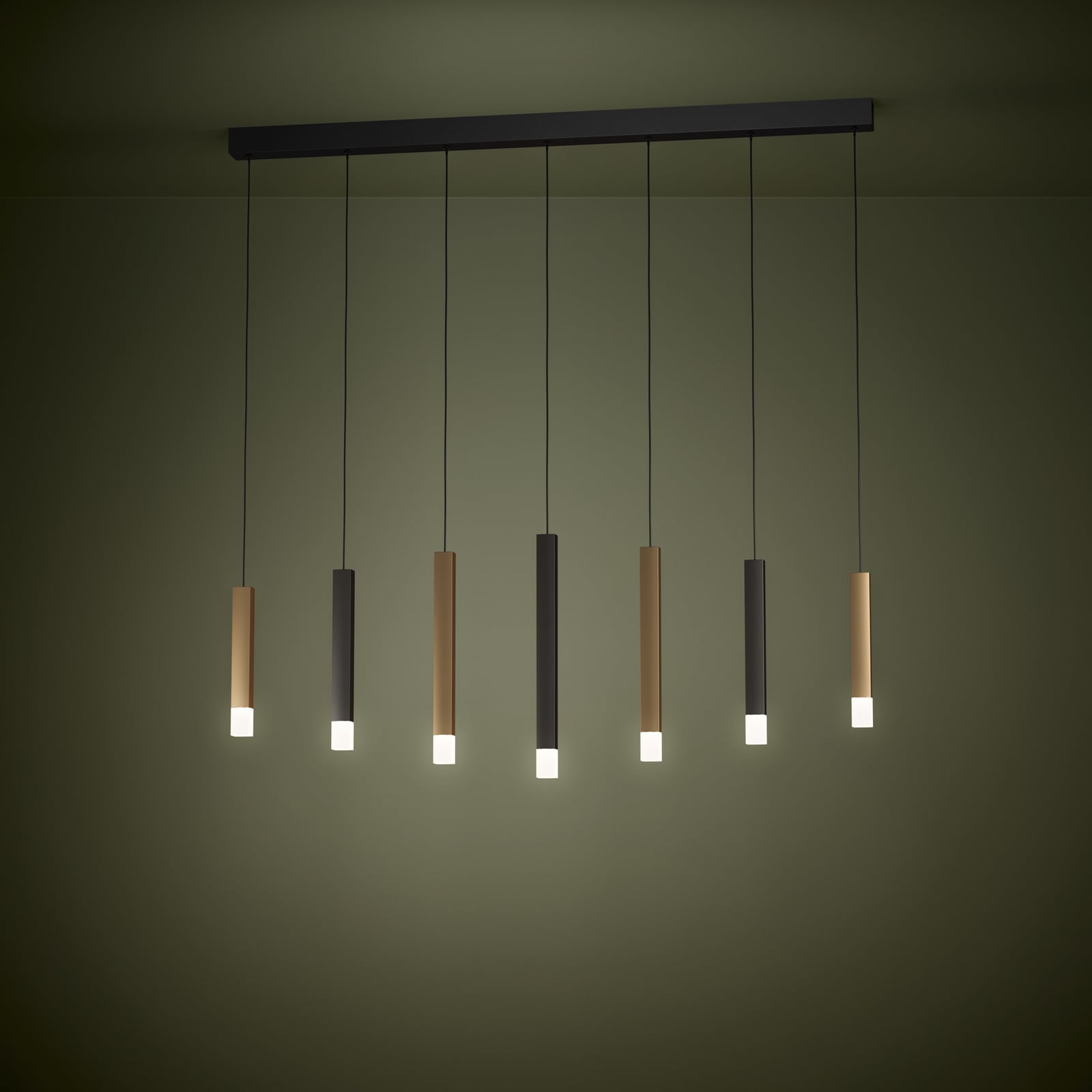 Estanterios LED hanglamp, 7-lamps lang - EGLO Stars of Light