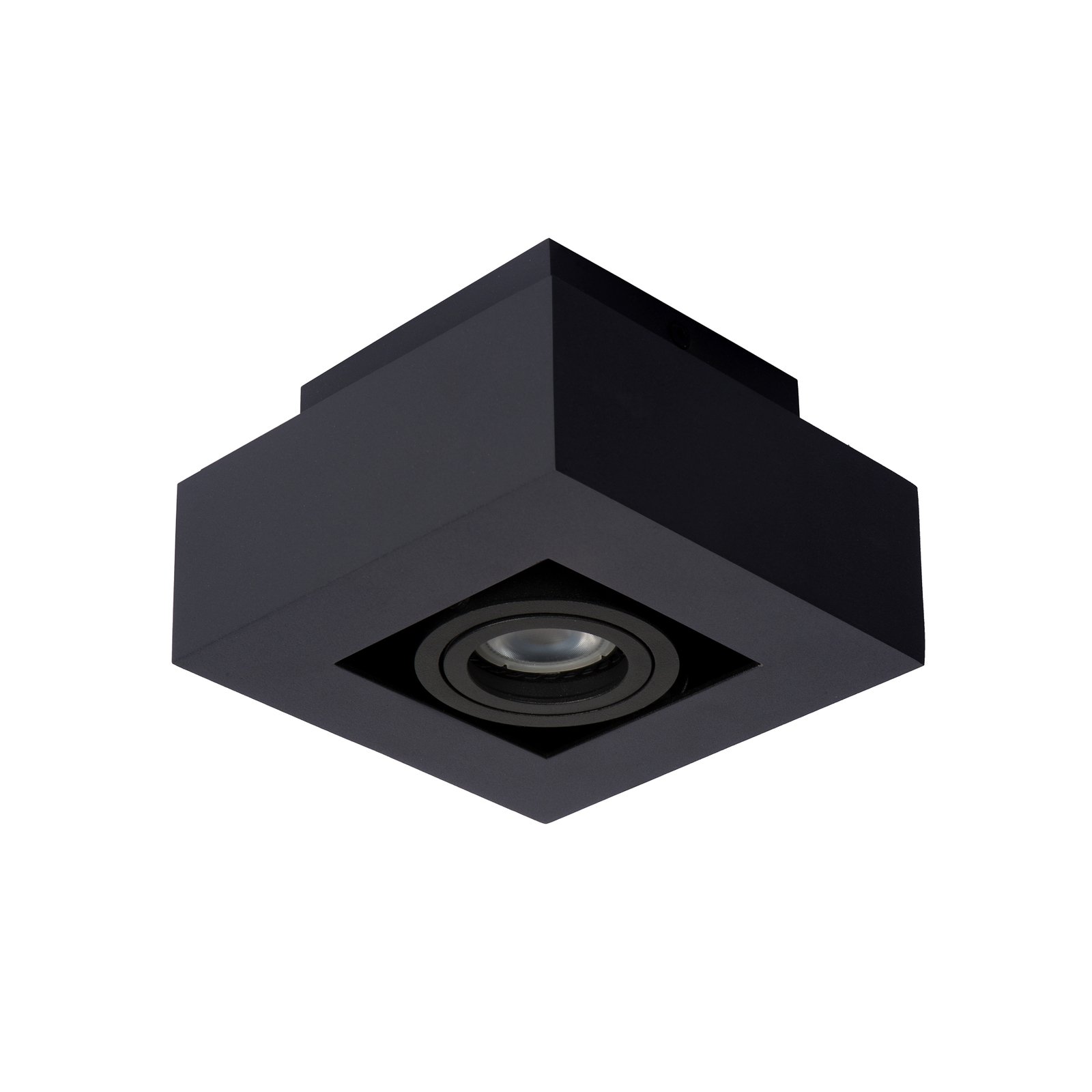 Xirax loftspot, 1 lyskilde, sort