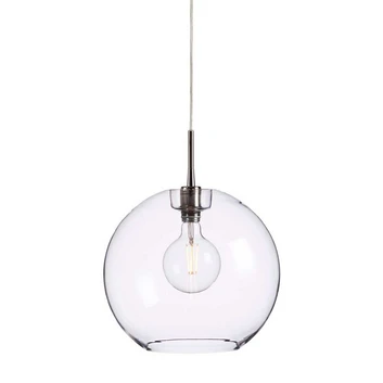 Gloria Suspension Ø380 Chrome/ Verre Clair - Belid