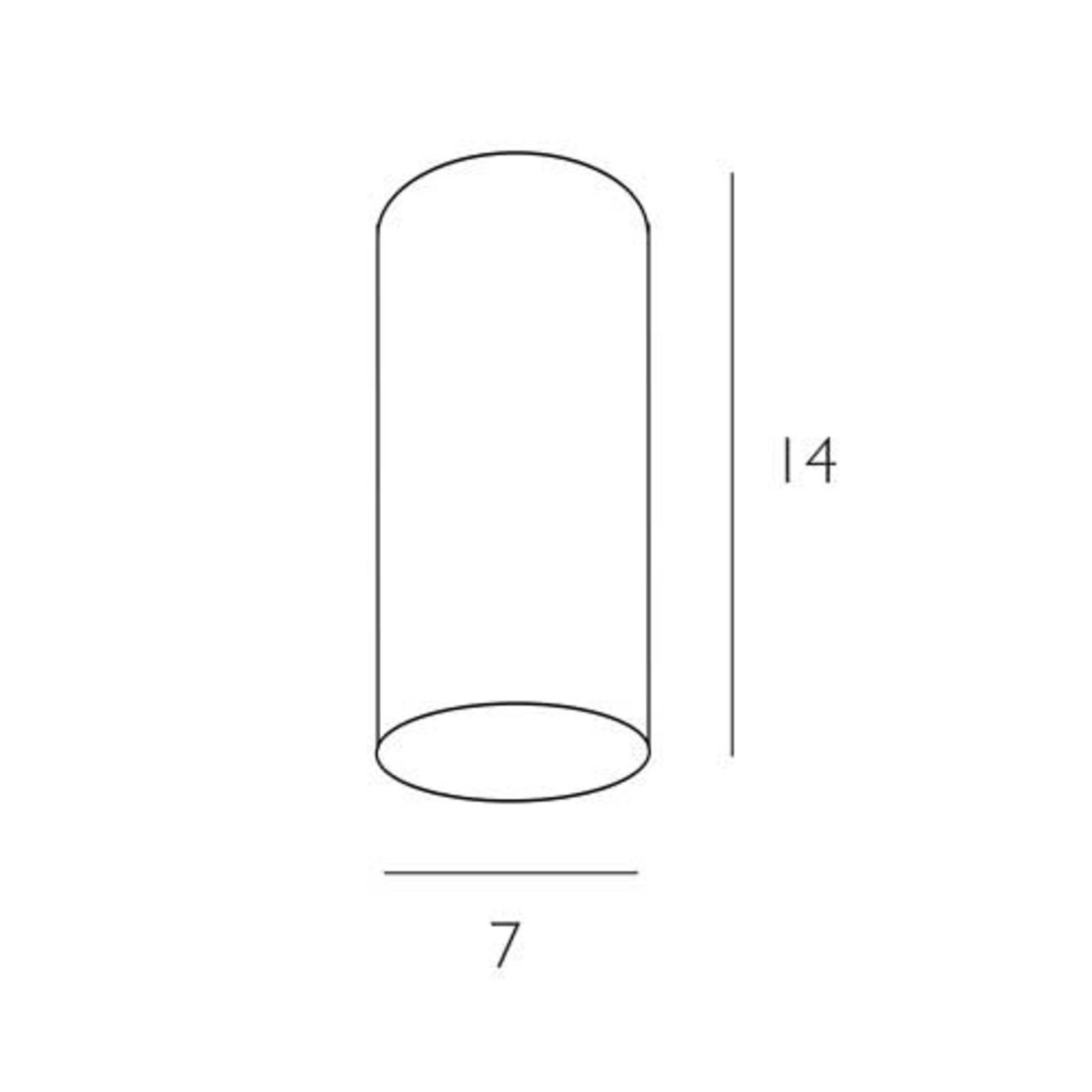 Casablanca Tube Deckenleuchte, Ø 7 cm, E14-Fassung günstig online kaufen