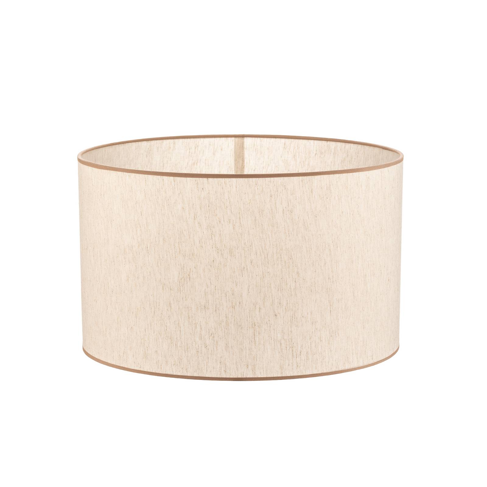 Lampenschirm Roller ecru/beige Ø 50 cm Höhe 30 cm