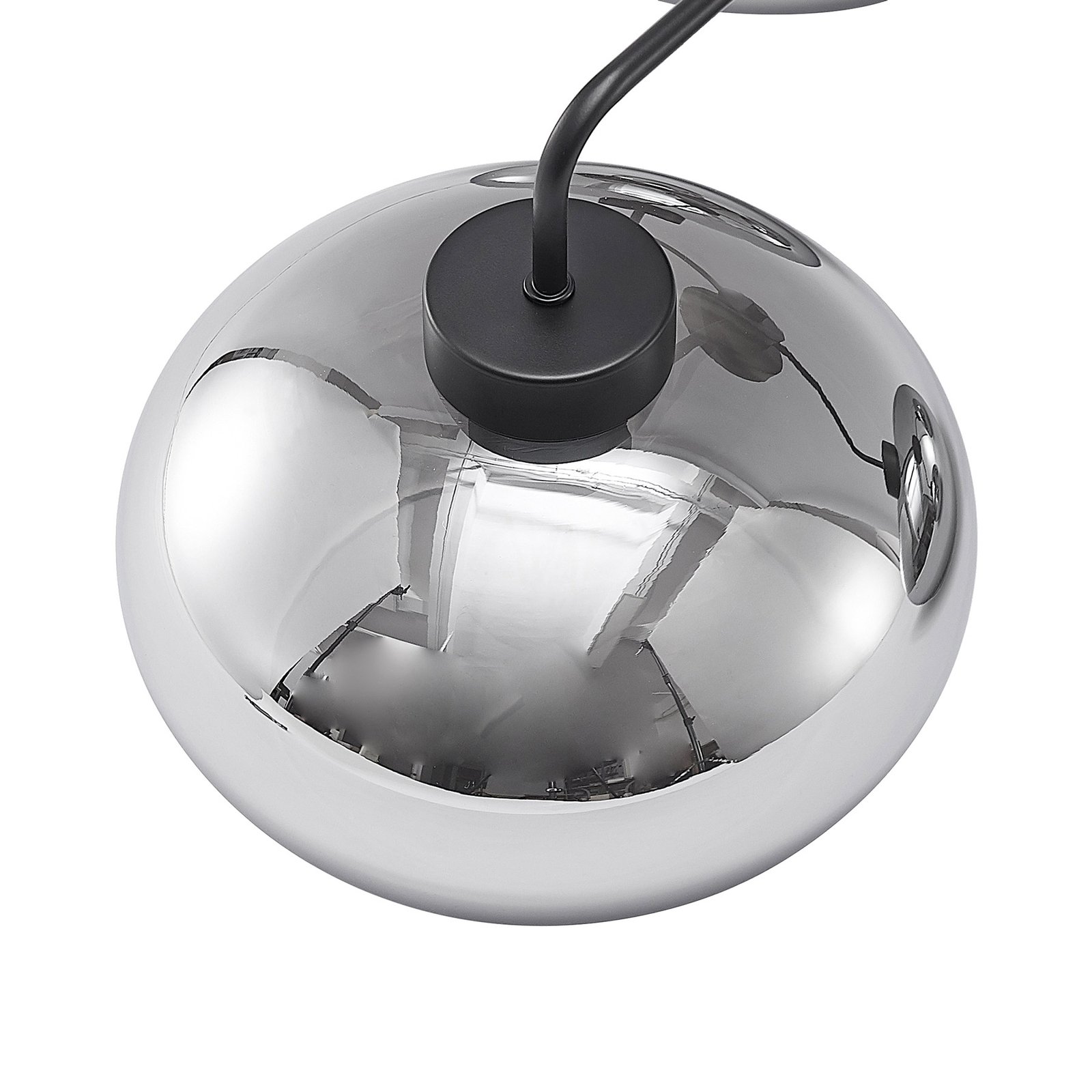 Navidia 3 Plafonnier Smoked - Lindby