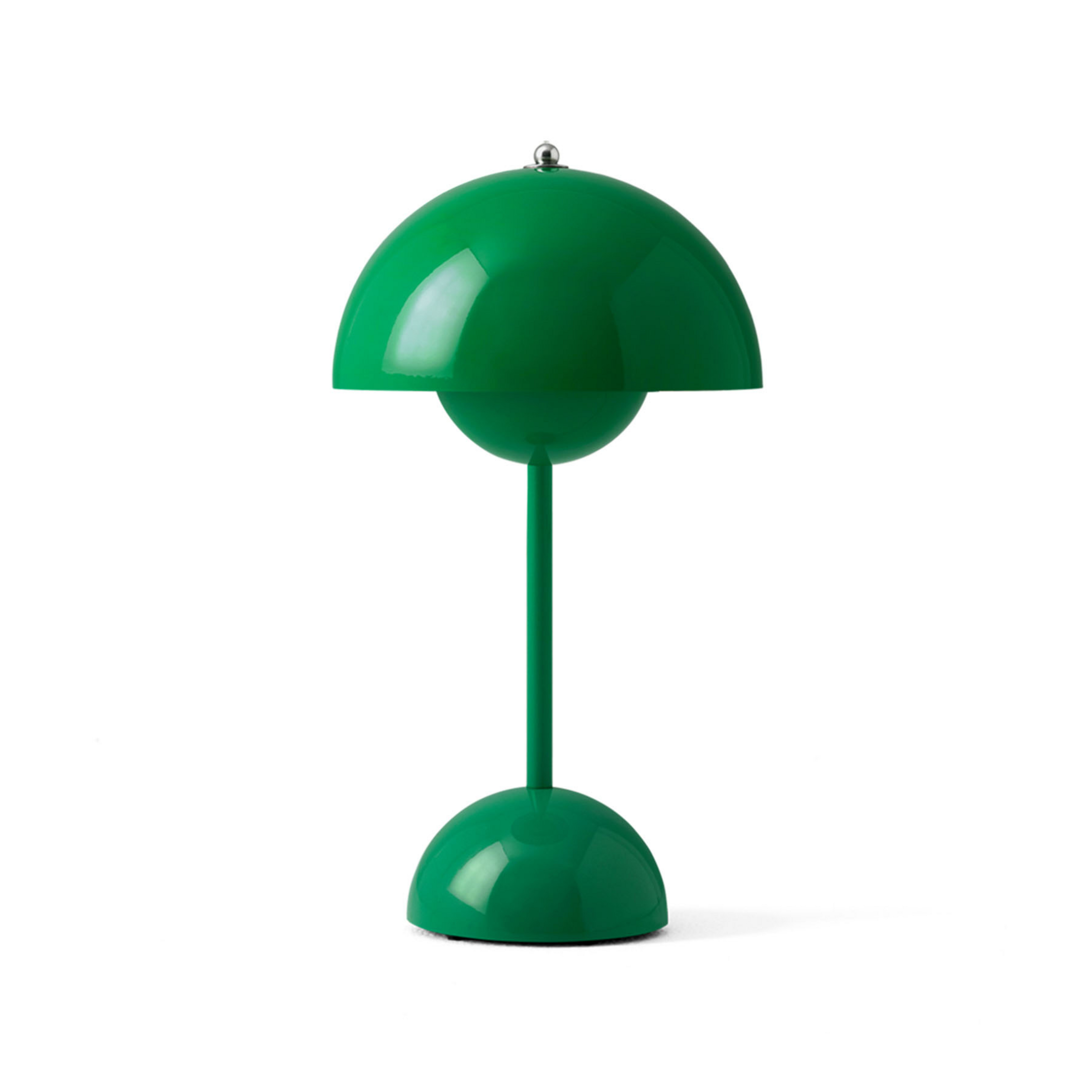 Stolová lampa Flowerpot VP3, signálnozelená, 50 cm - &TRADITION