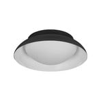 OSRAM Deckenleuchte ORBIS MILAN, schwarz Ø 31 cm Metall/Glas