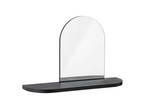 Annlie Mirror w/Shelf Black MDF - Bloomingville