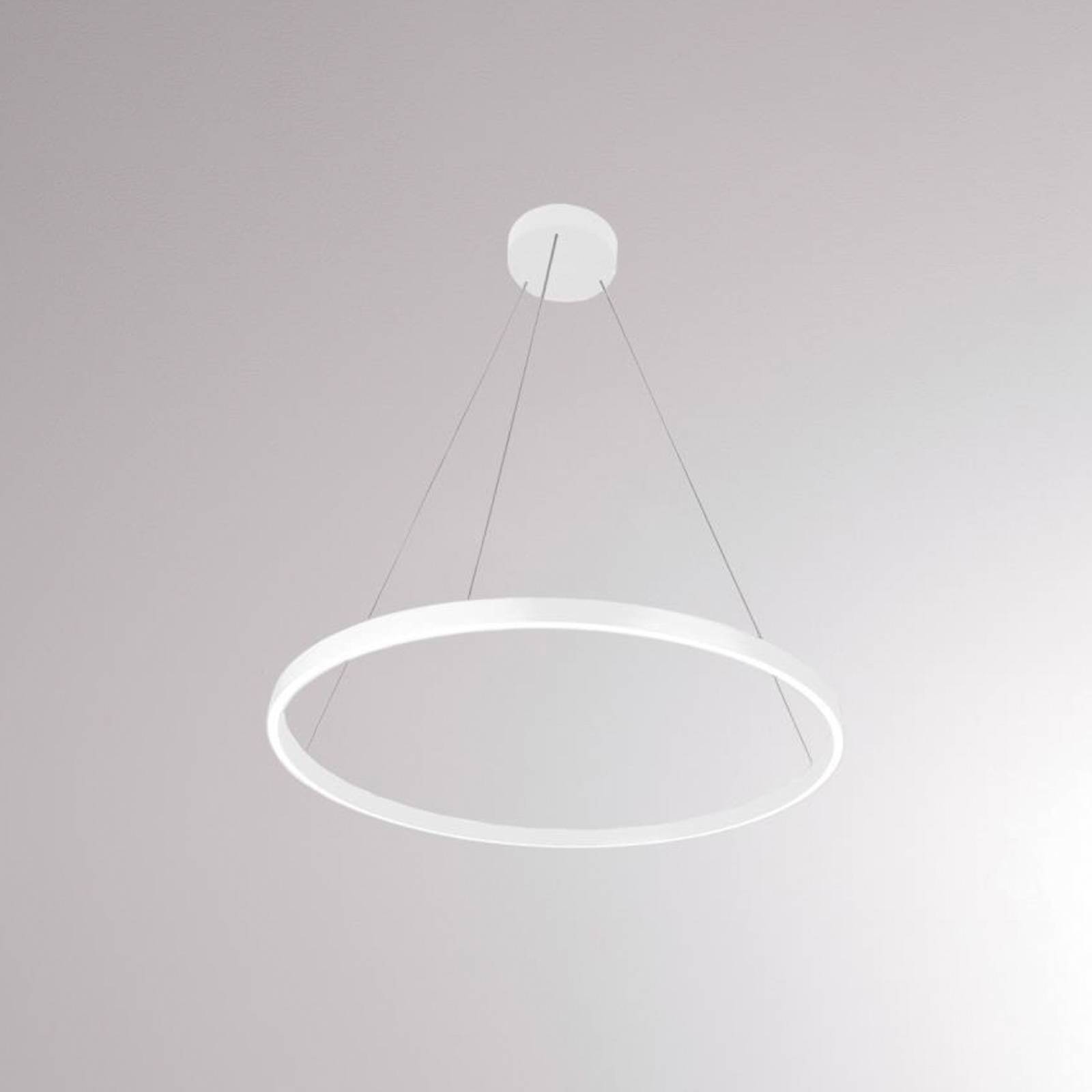 Perfora M suspension LED Ø 60 cm blanche