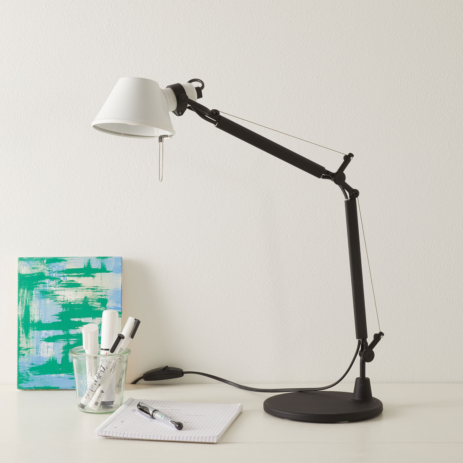 Artemide Tolomeo Micro Bicolor Schreibtischleuchte