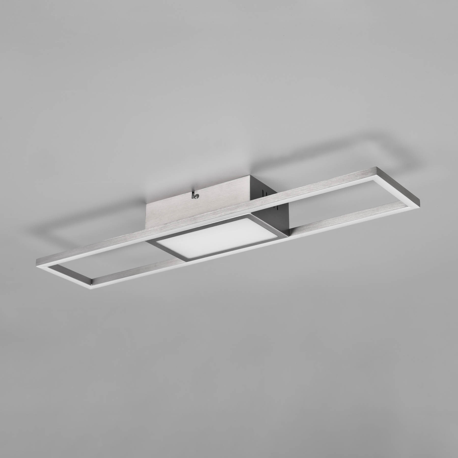Rigido LED ceiling light remote control CCT nickel