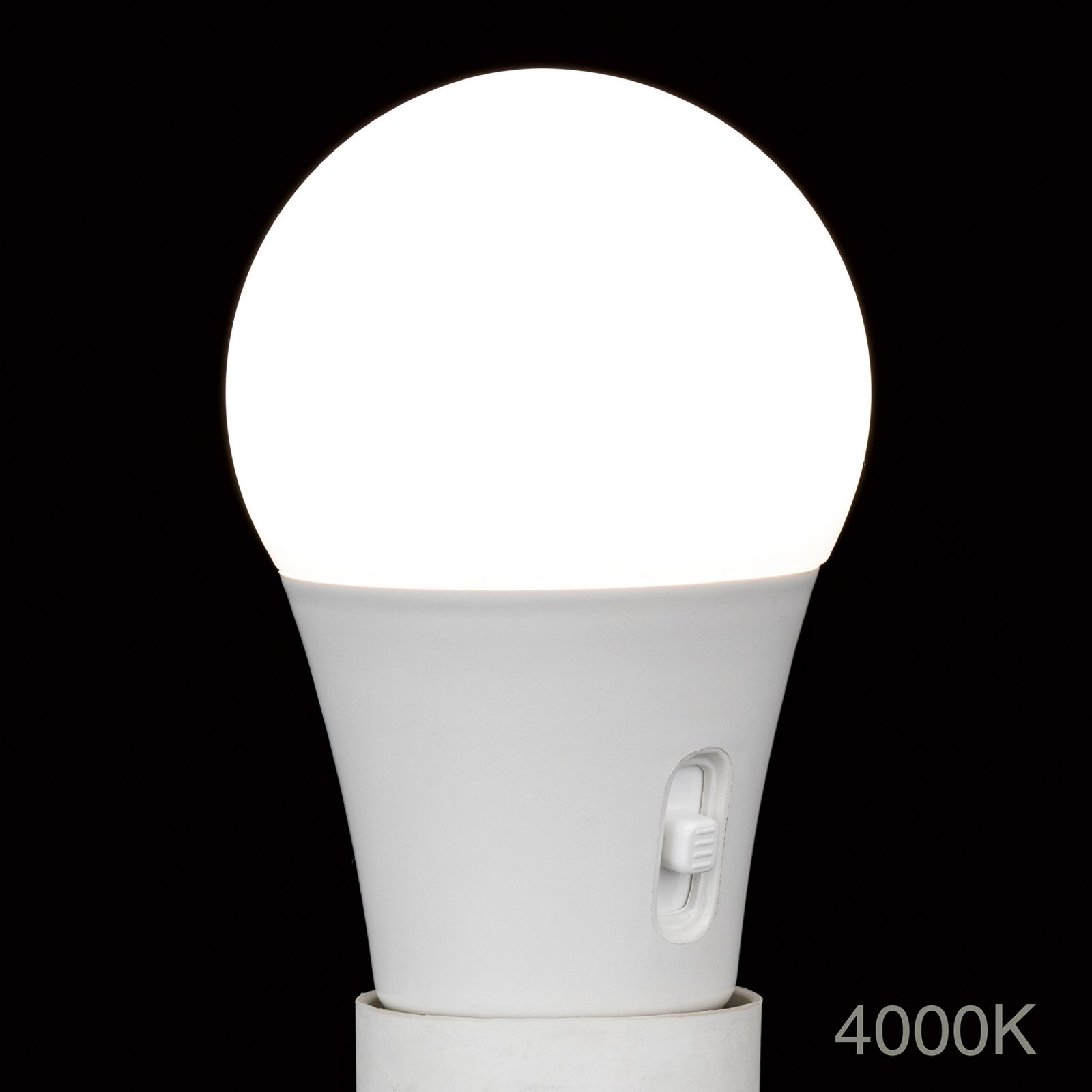 LED bulb E27, 7.3 W, CCT, opal, 806 lm, dimmable