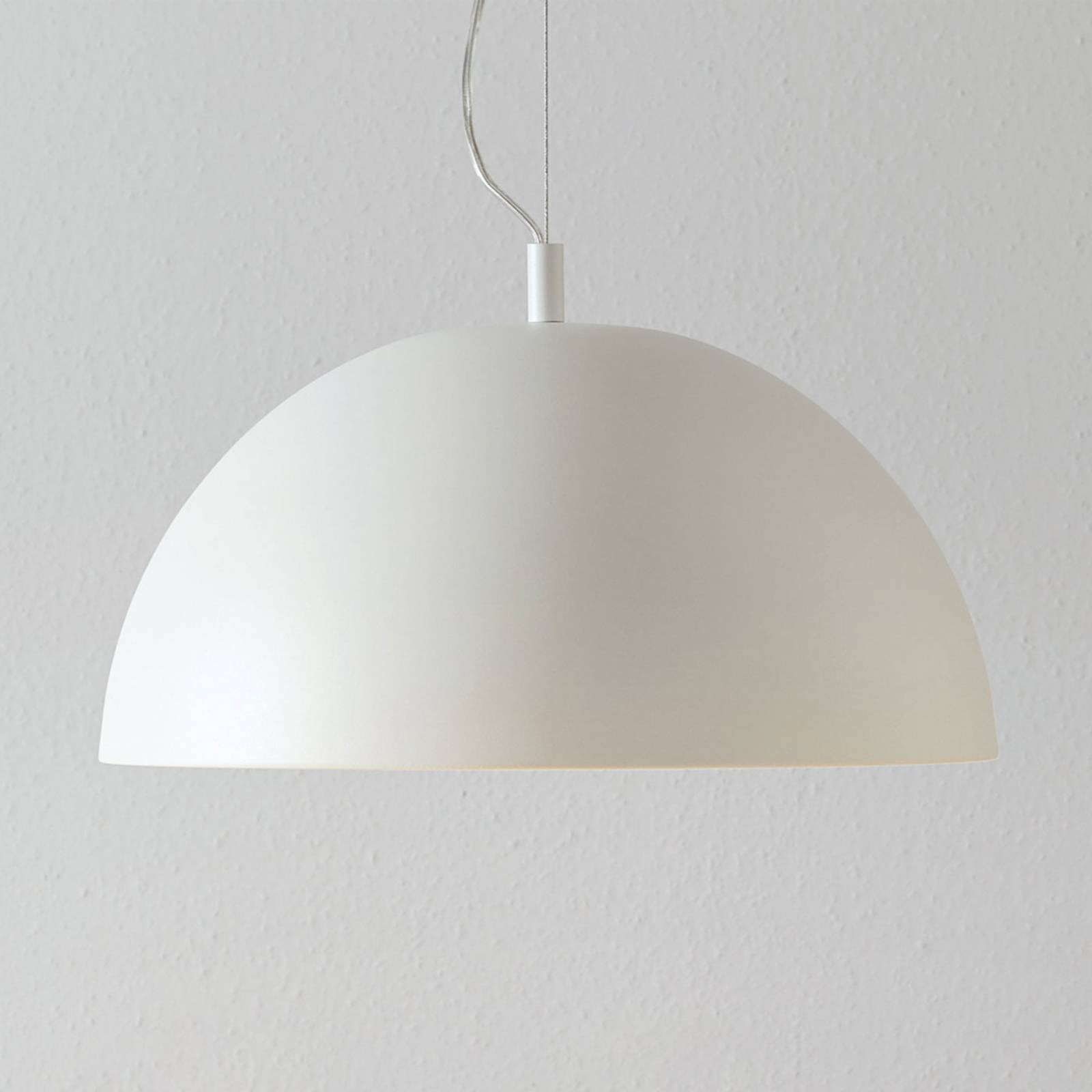 Lucande Phelan lampa wisząca 40cm biała-złota