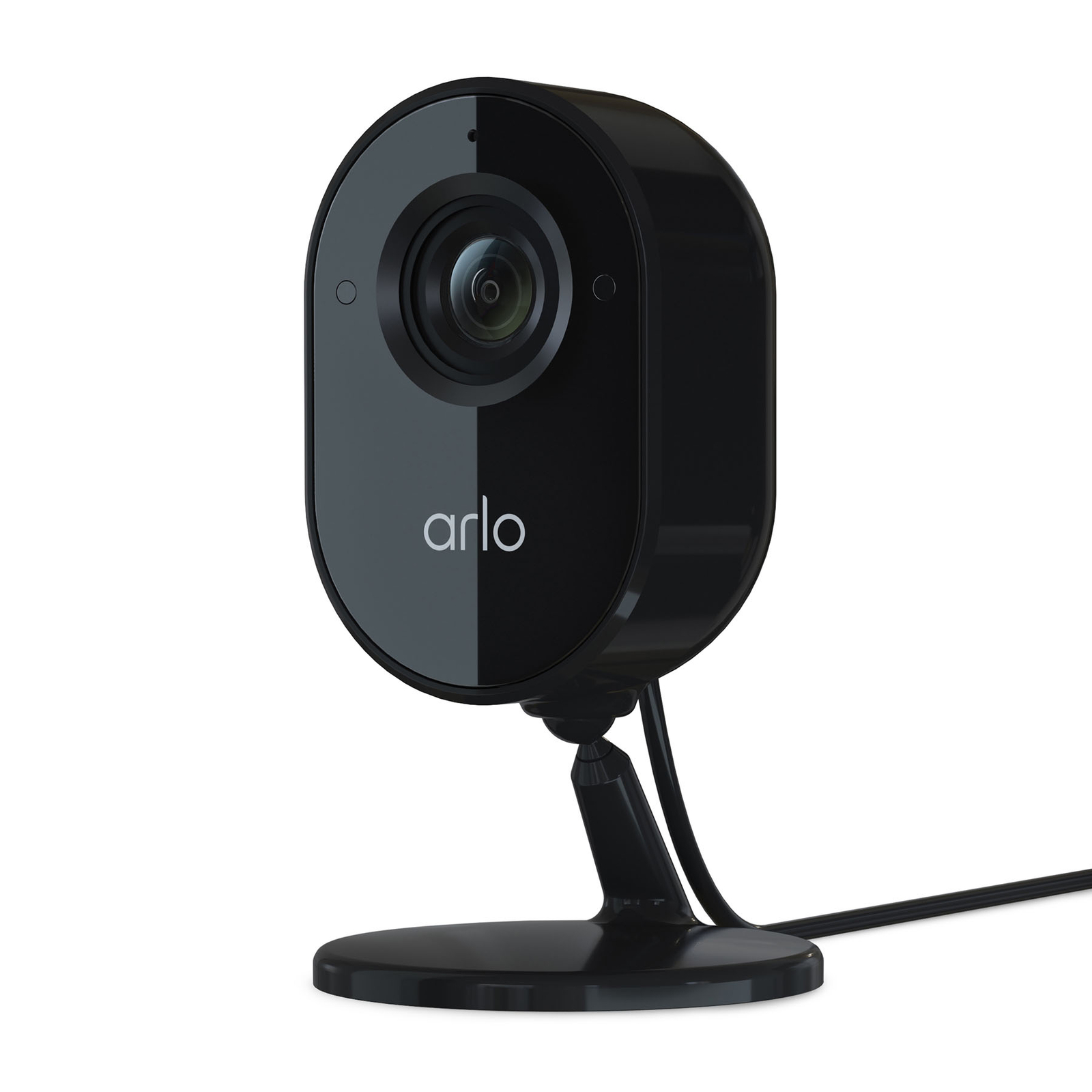 Arlo Essential Indoor caméra de surveillance noire